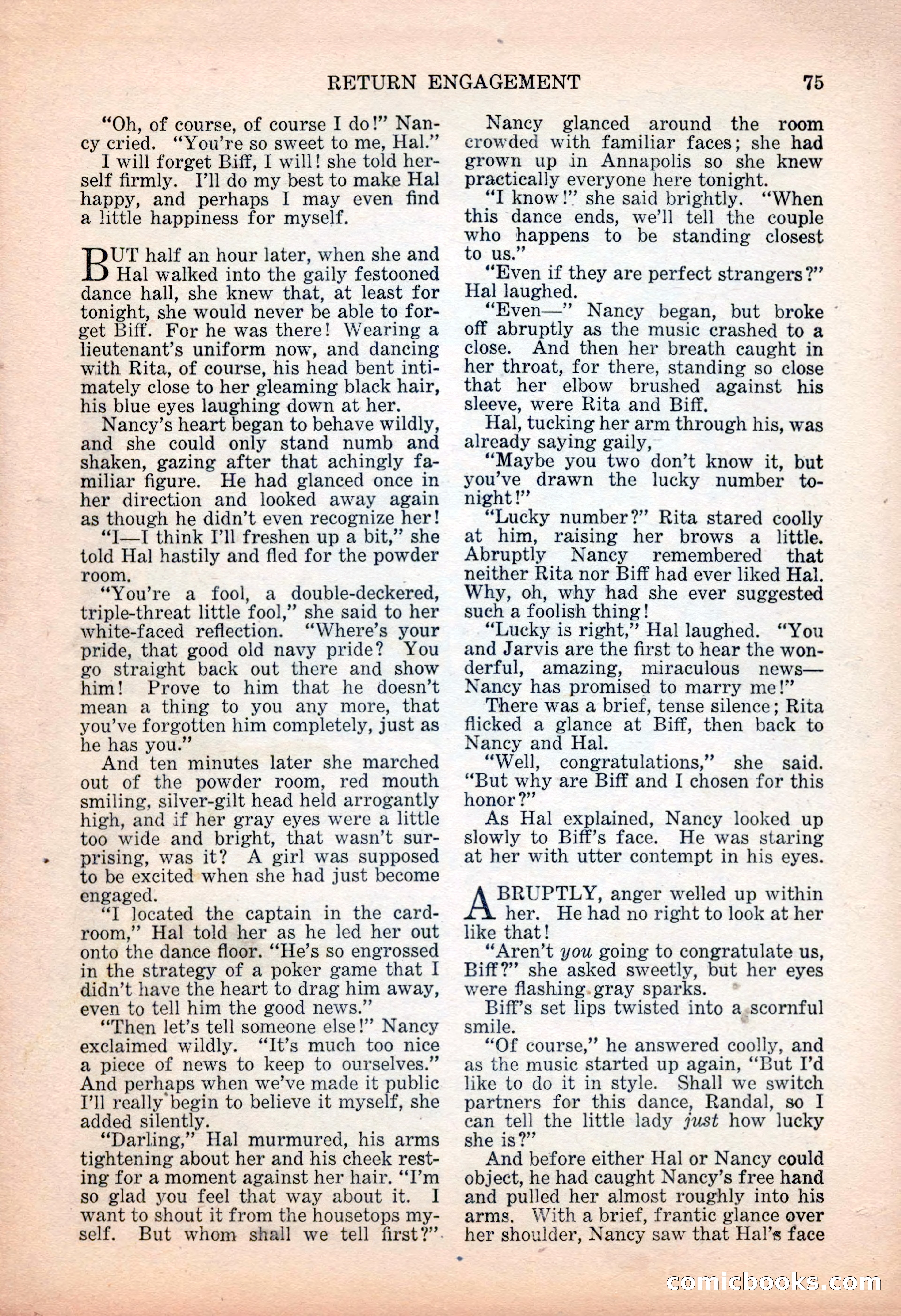Popular Love, November 1943 — page 75 of 100