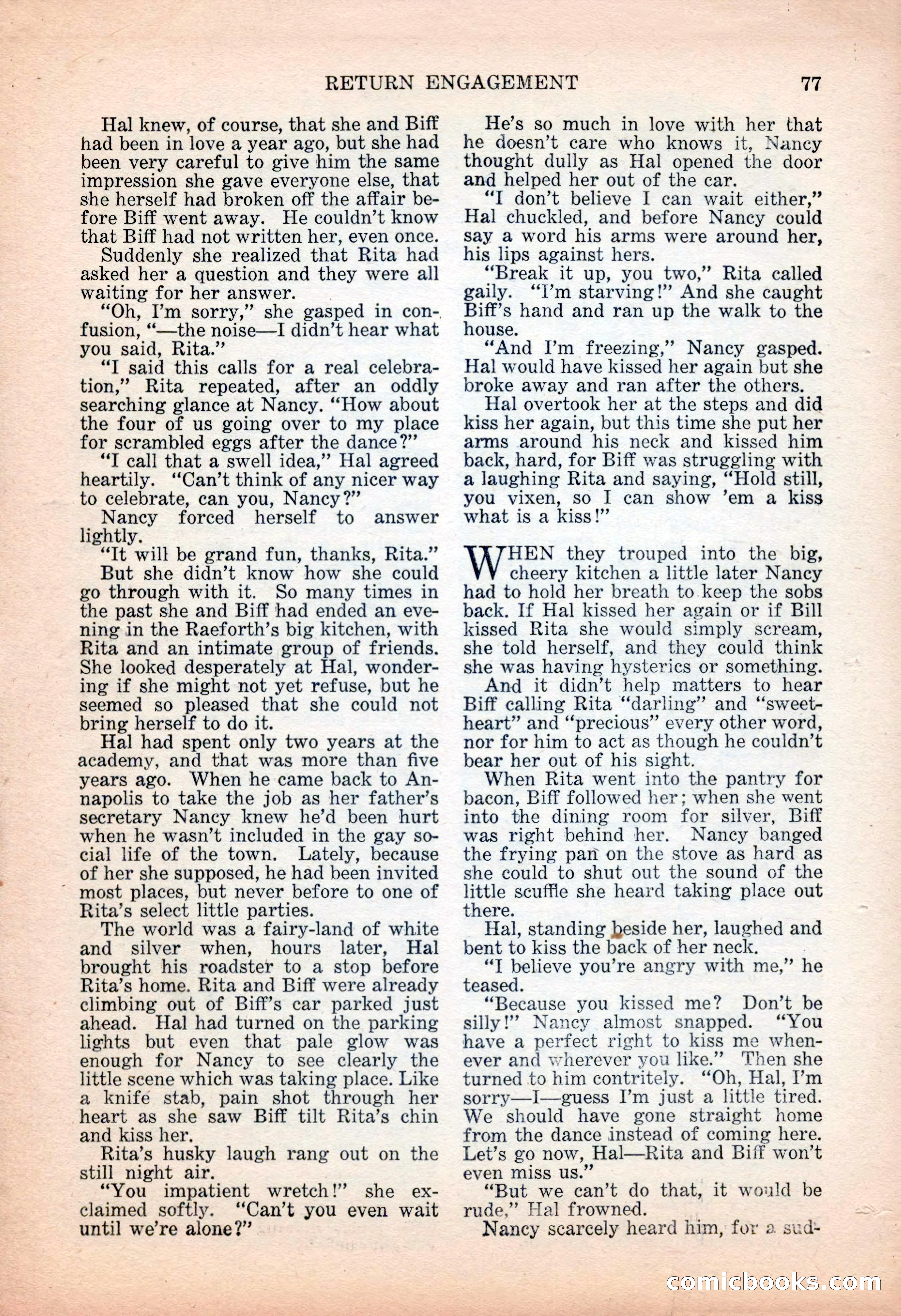 Popular Love, November 1943 — page 77 of 100