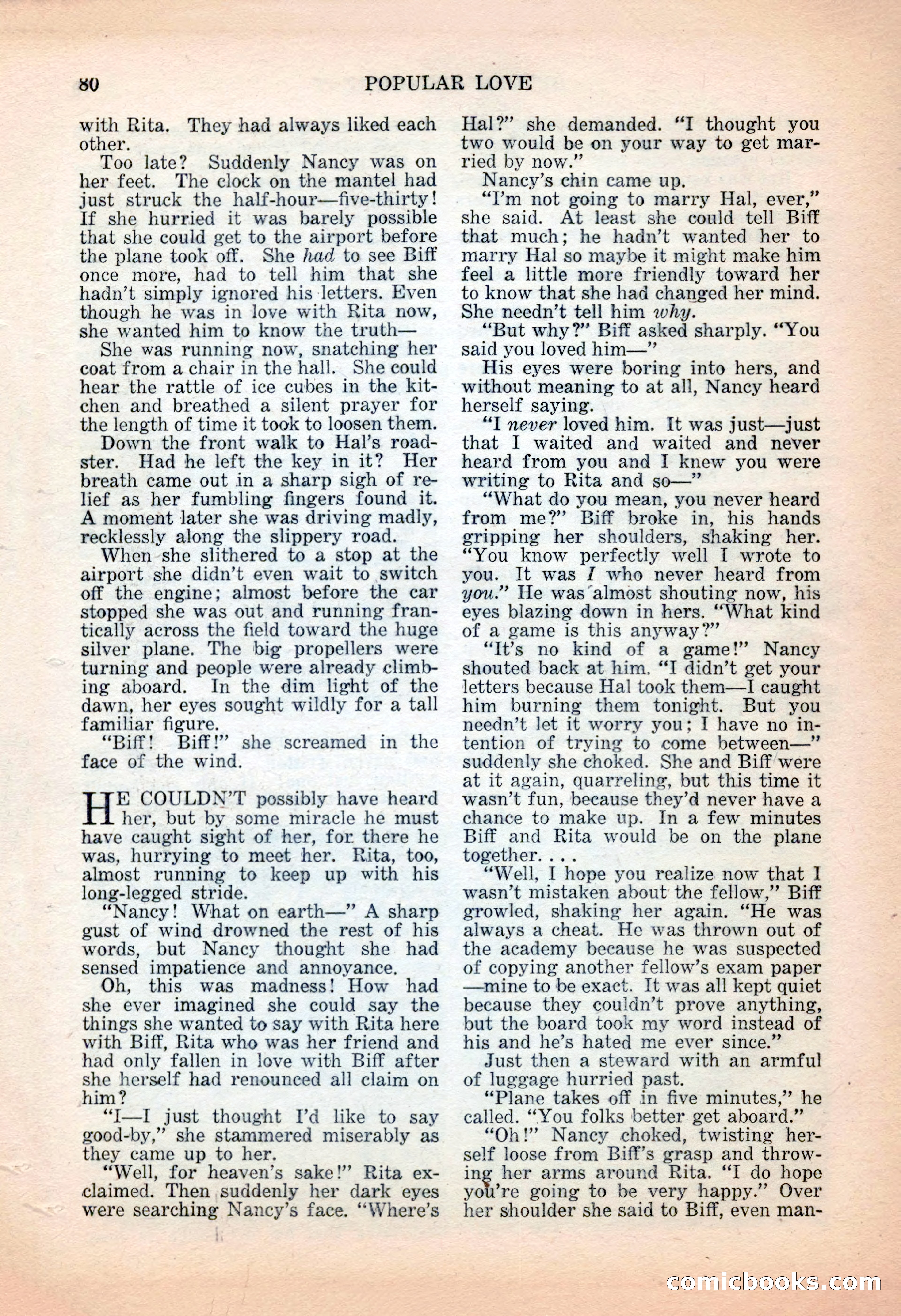 Popular Love, November 1943 — page 80 of 100