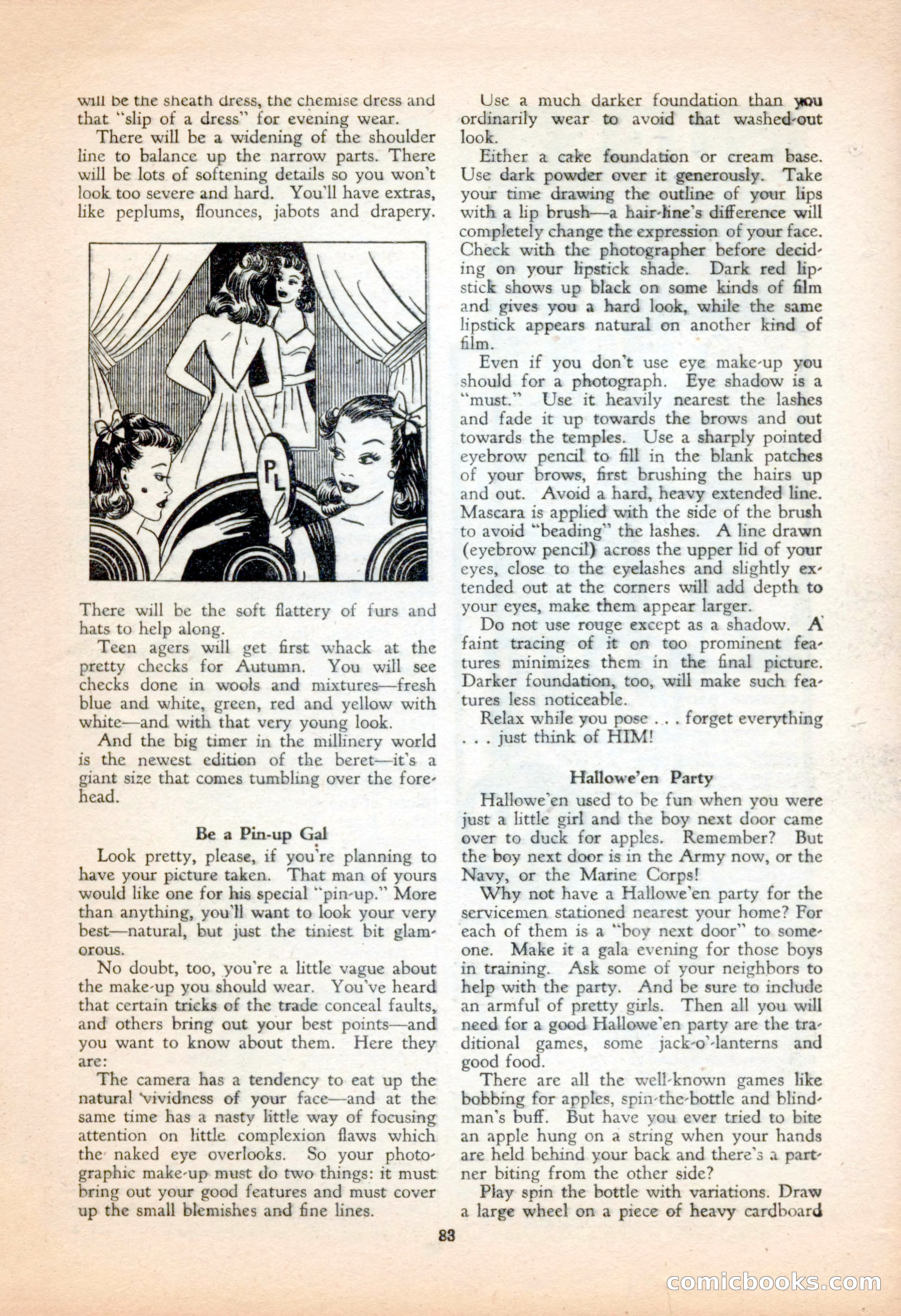 Popular Love, November 1943 — page 83 of 100