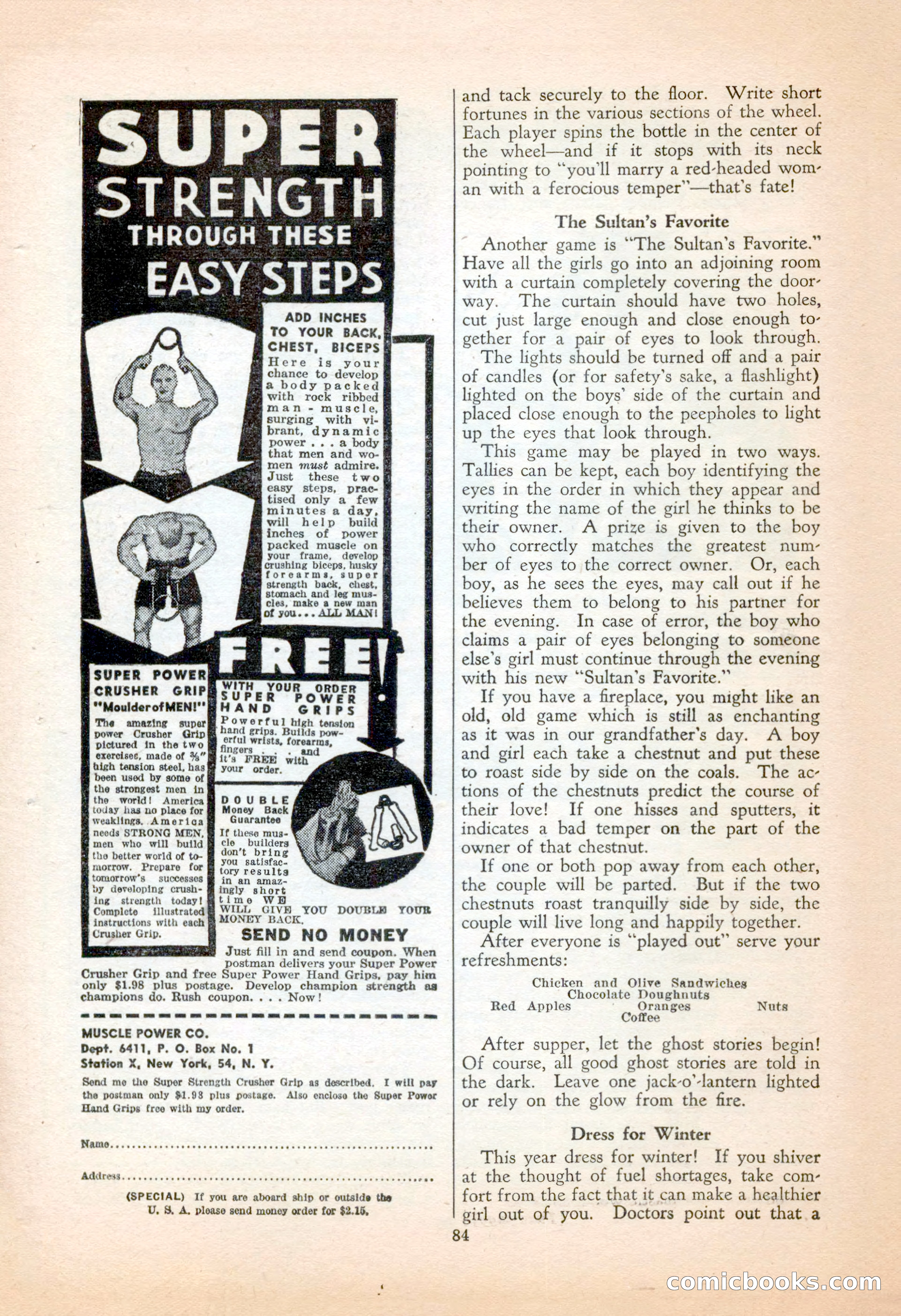 Popular Love, November 1943 — page 84 of 100