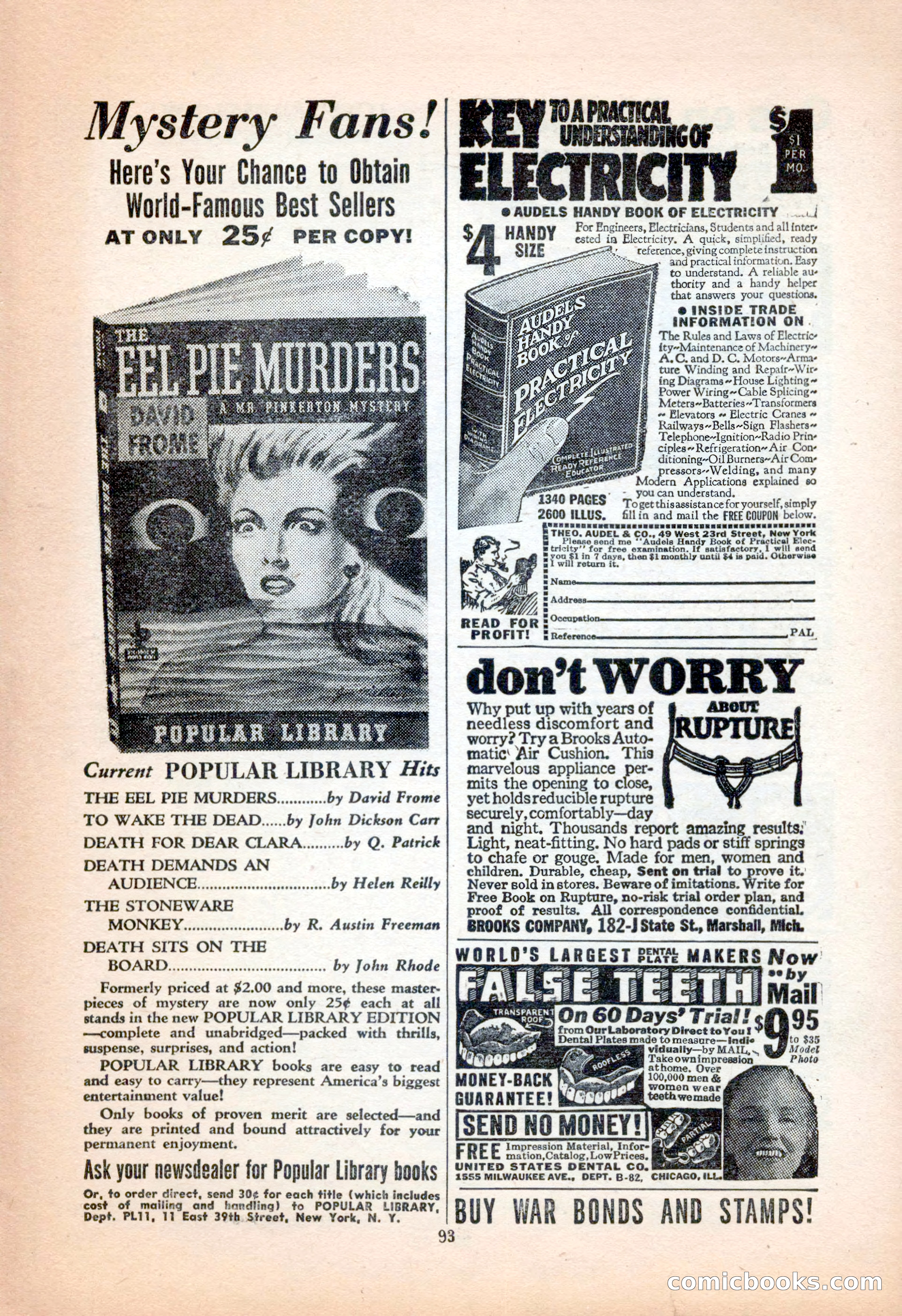 Popular Love, November 1943 — page 93 of 100