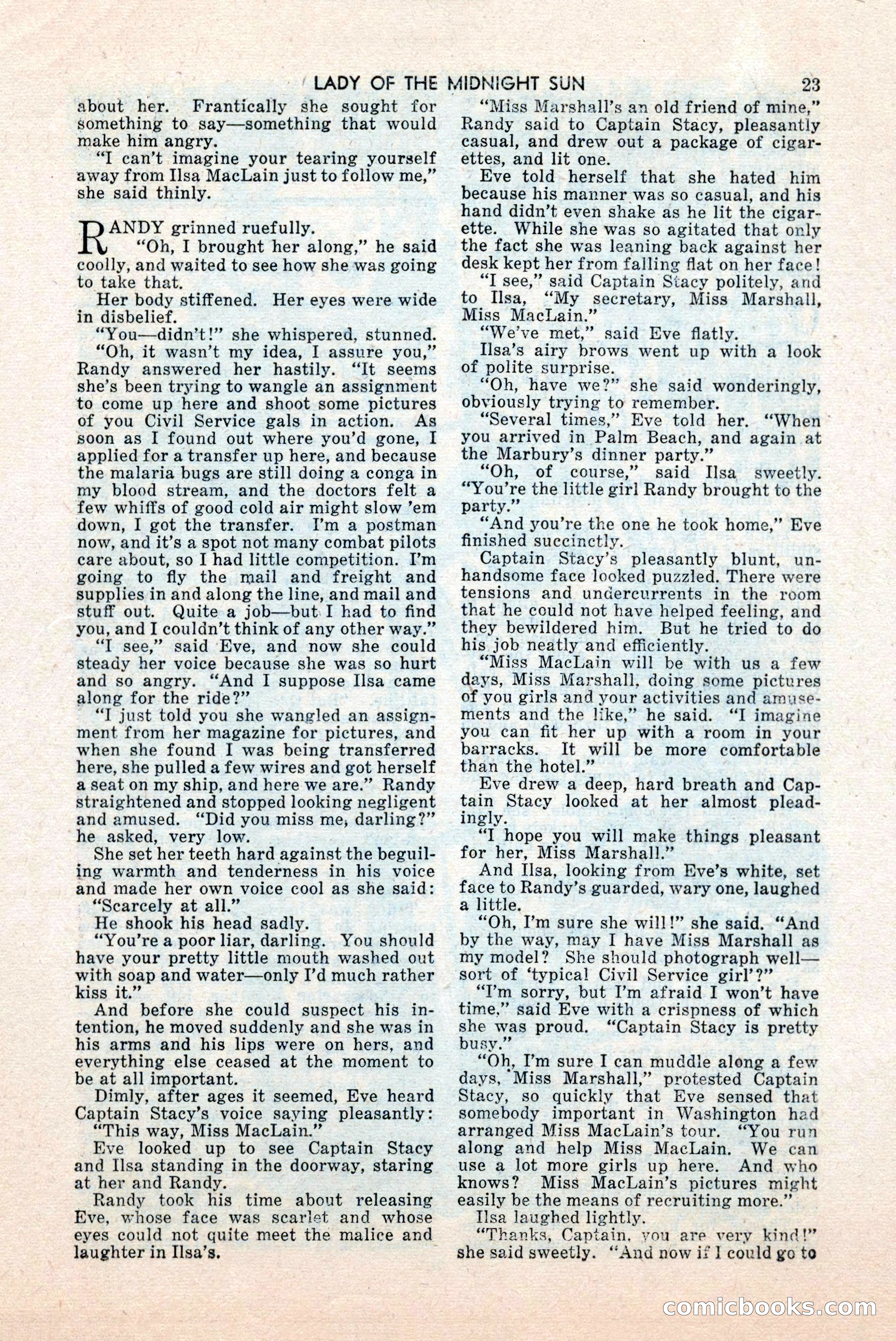 Popular Love, May 1945 — page 23 of 84