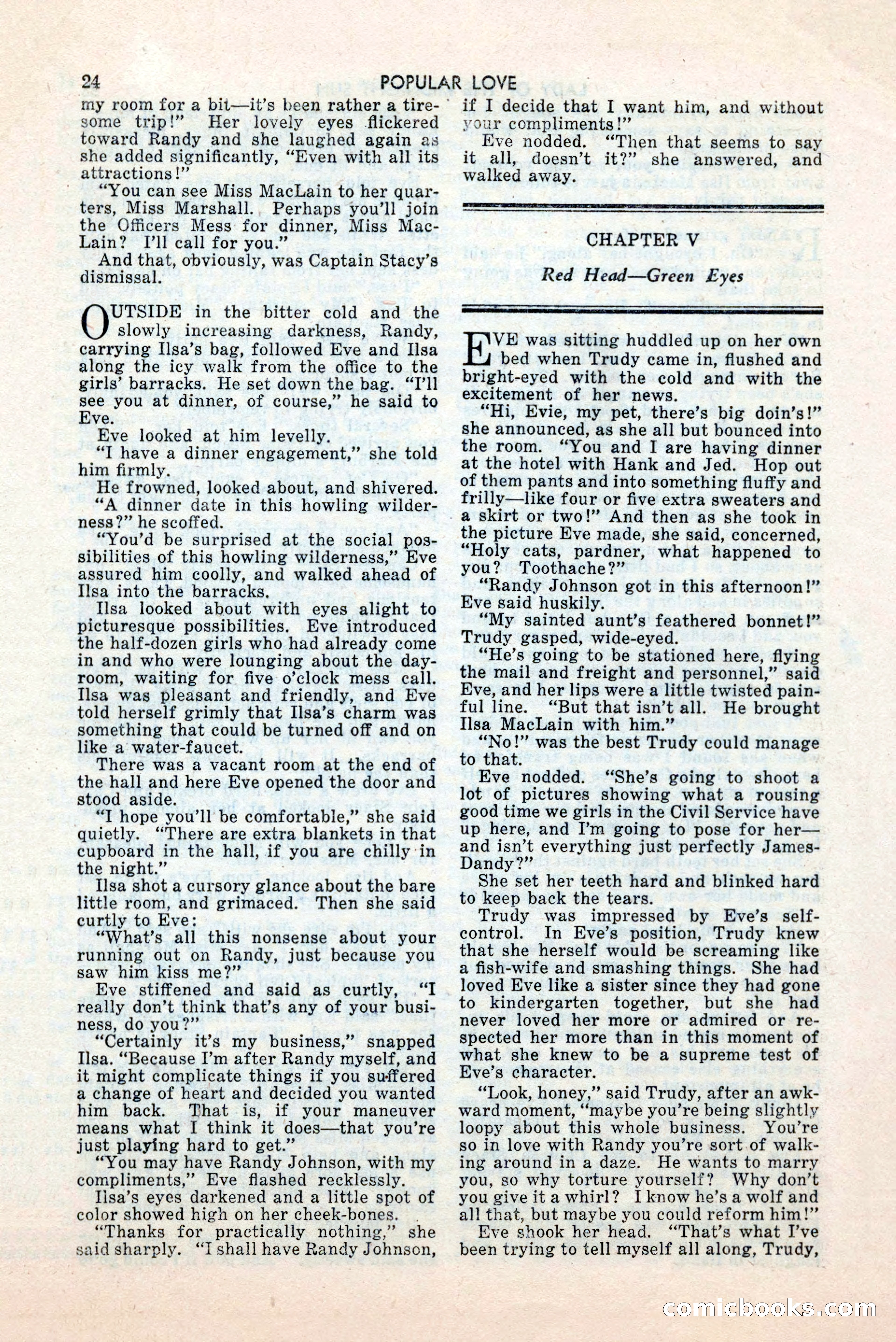 Popular Love, May 1945 — page 24 of 84