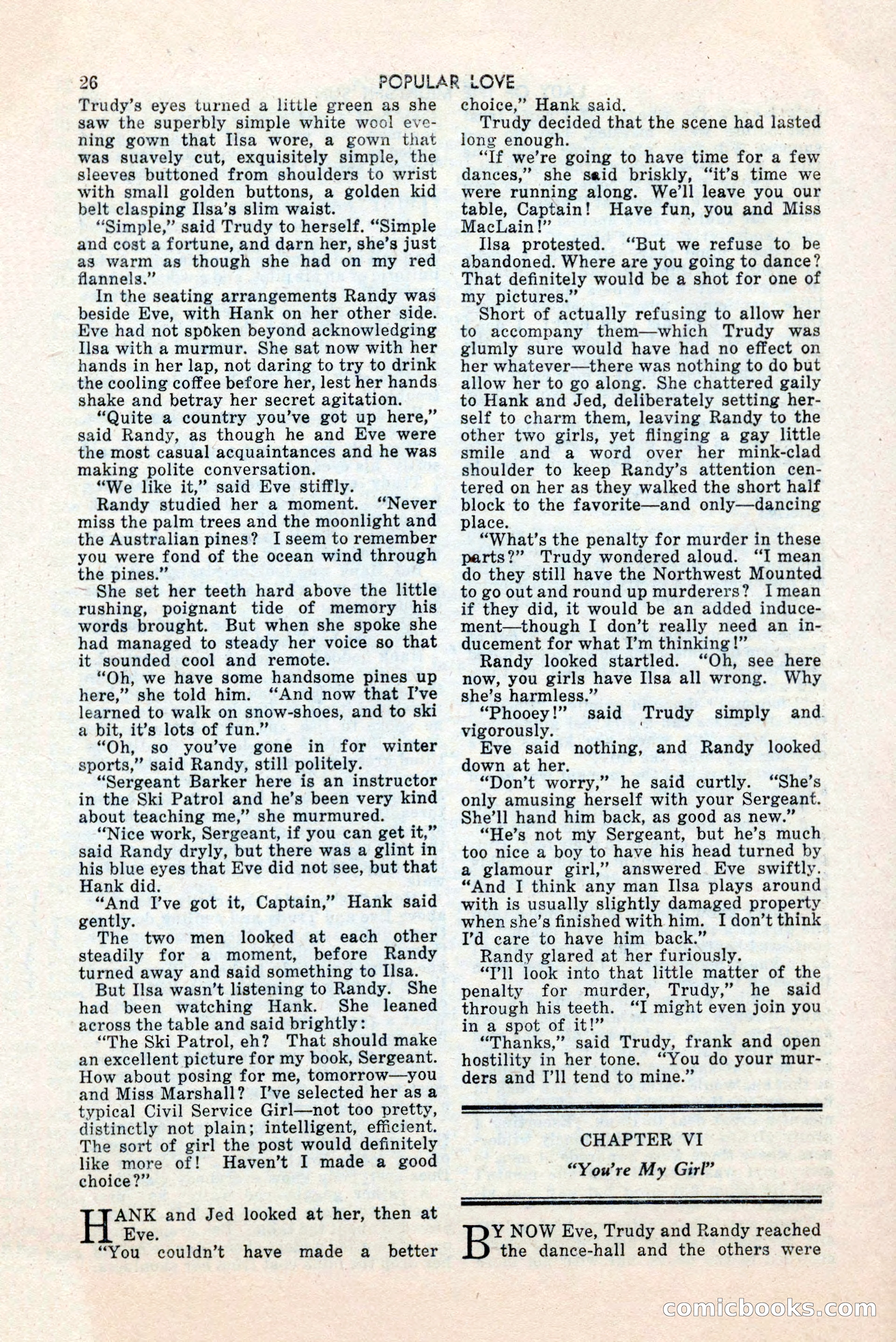 Popular Love, May 1945 — page 26 of 84