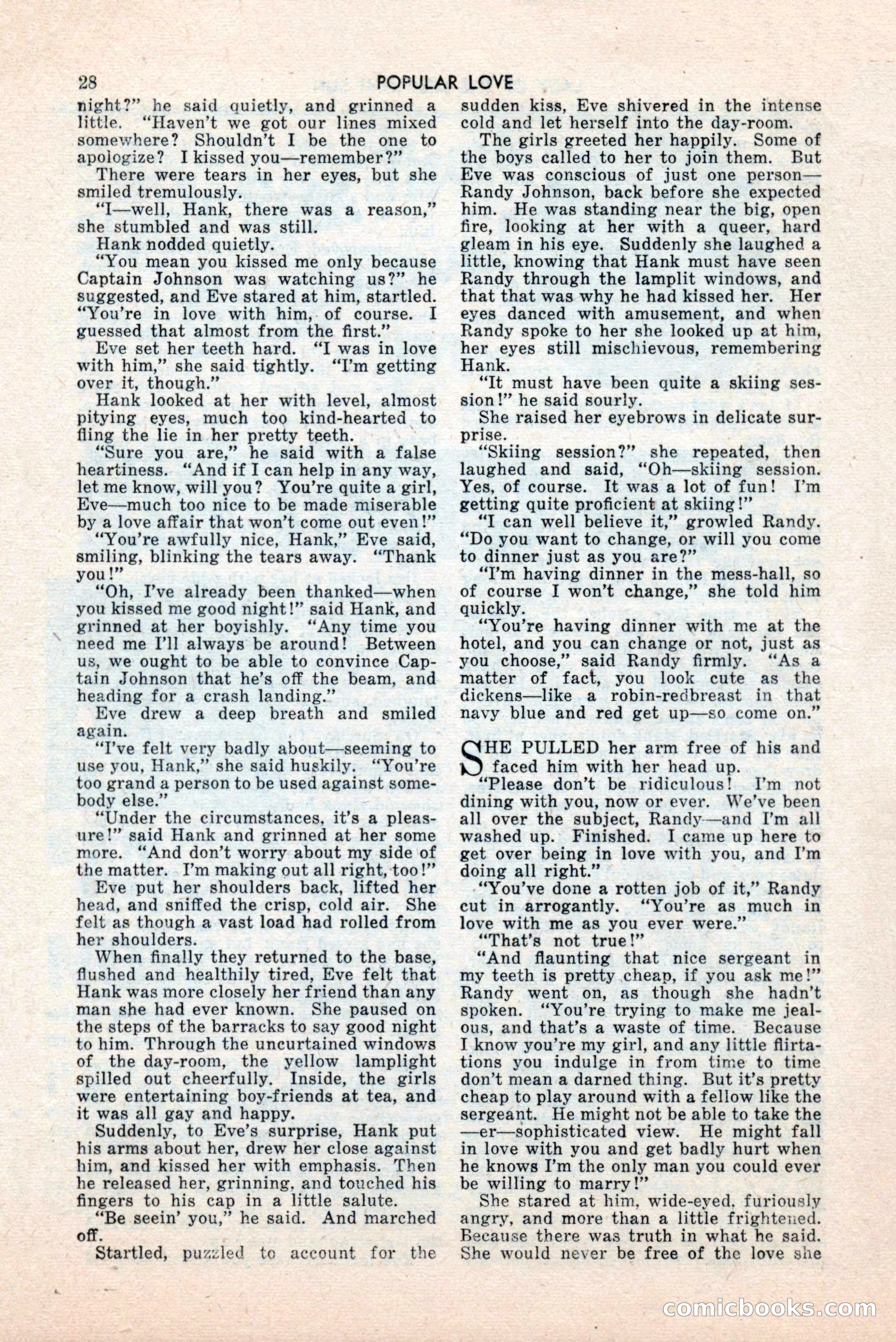 Popular Love, May 1945 — page 28 of 84