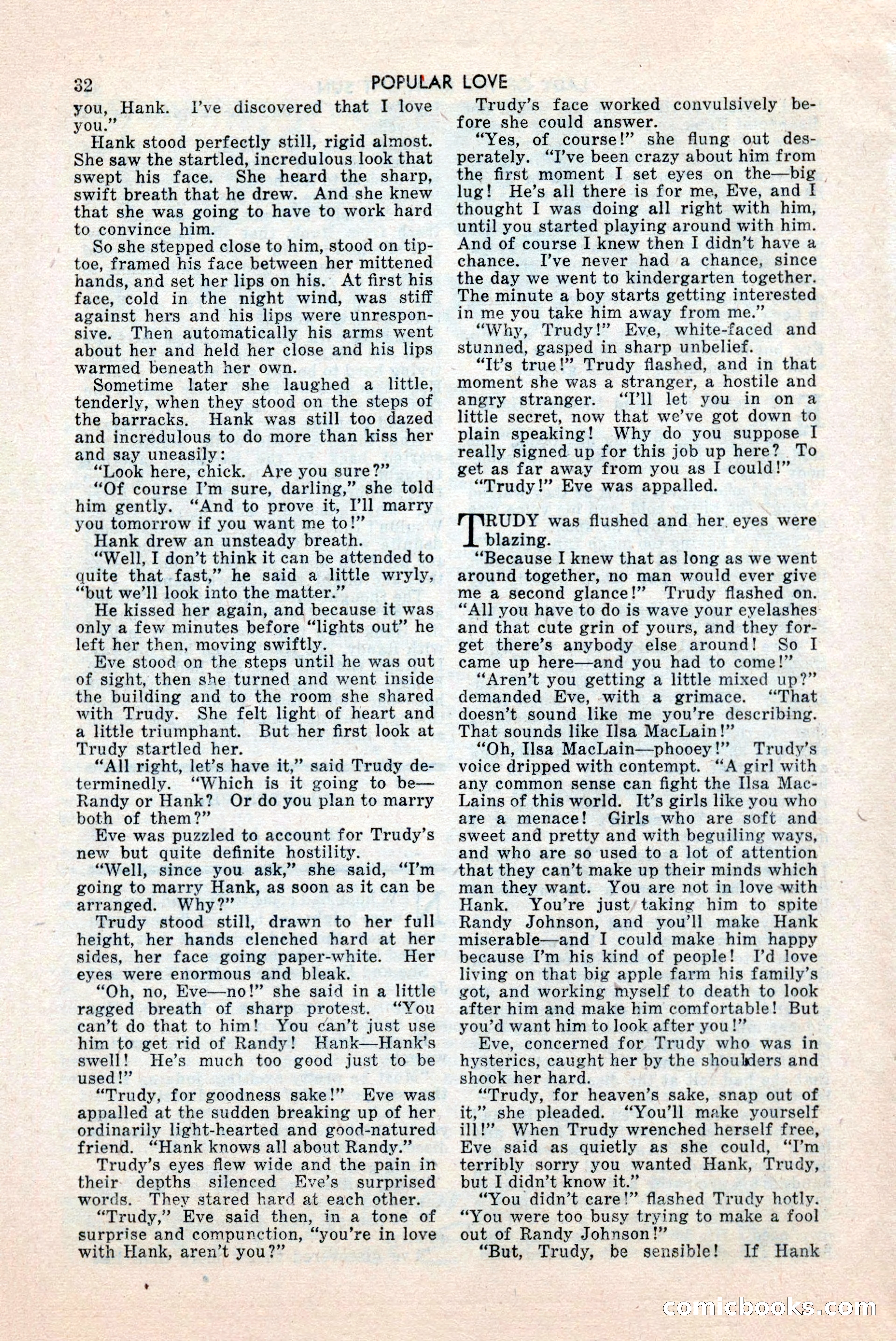 Popular Love, May 1945 — page 32 of 84