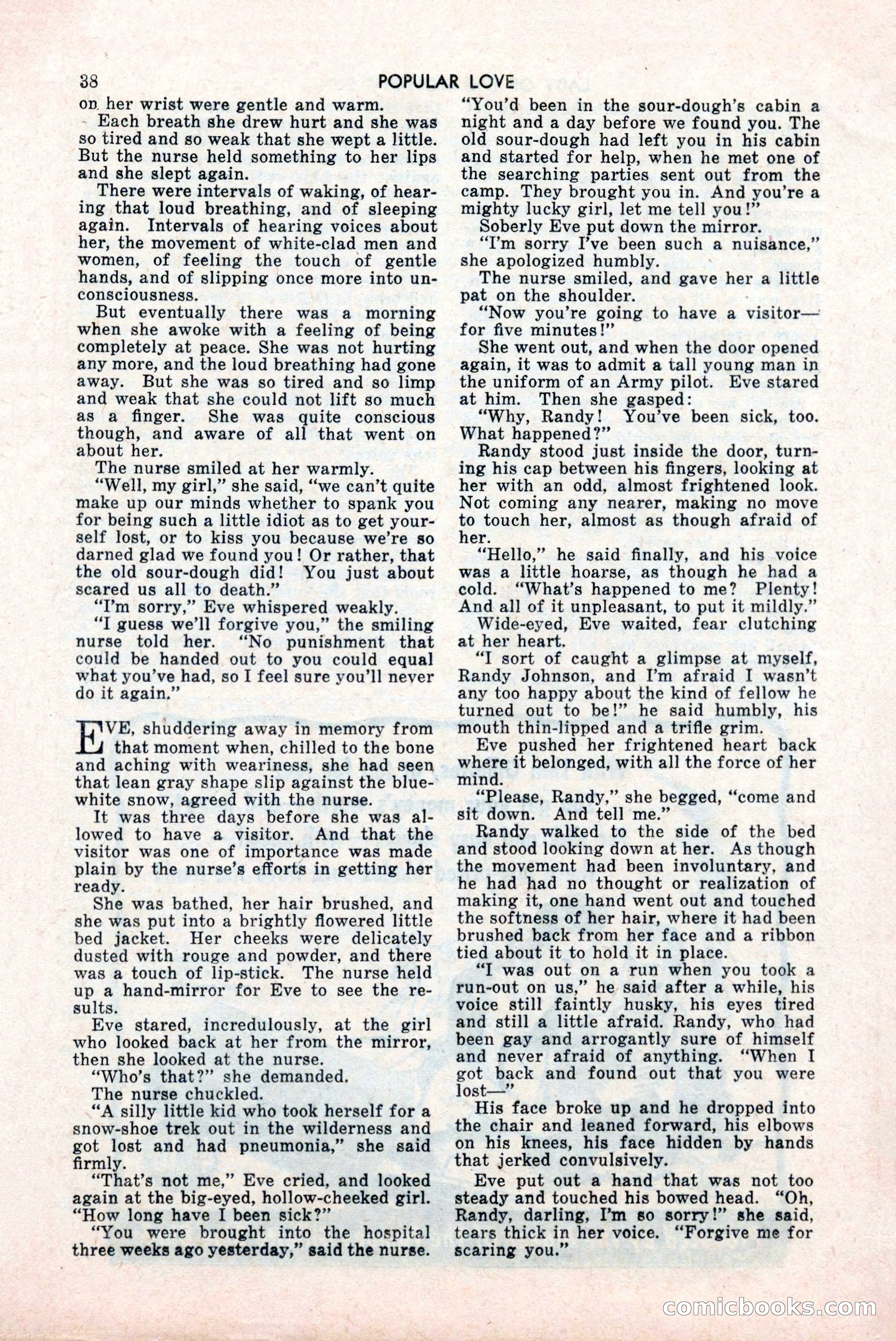 Popular Love, May 1945 — page 38 of 84