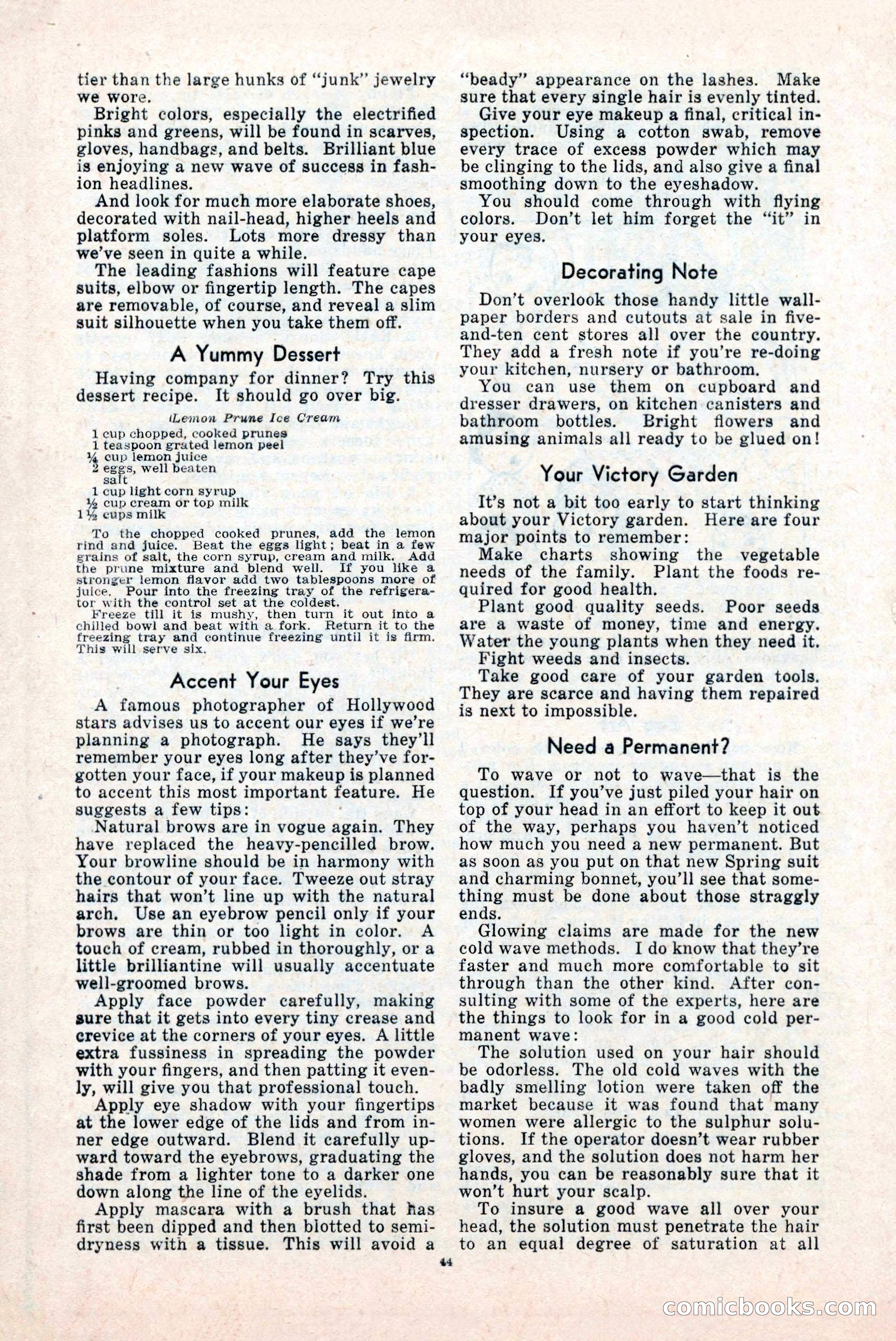 Popular Love, May 1945 — page 44 of 84
