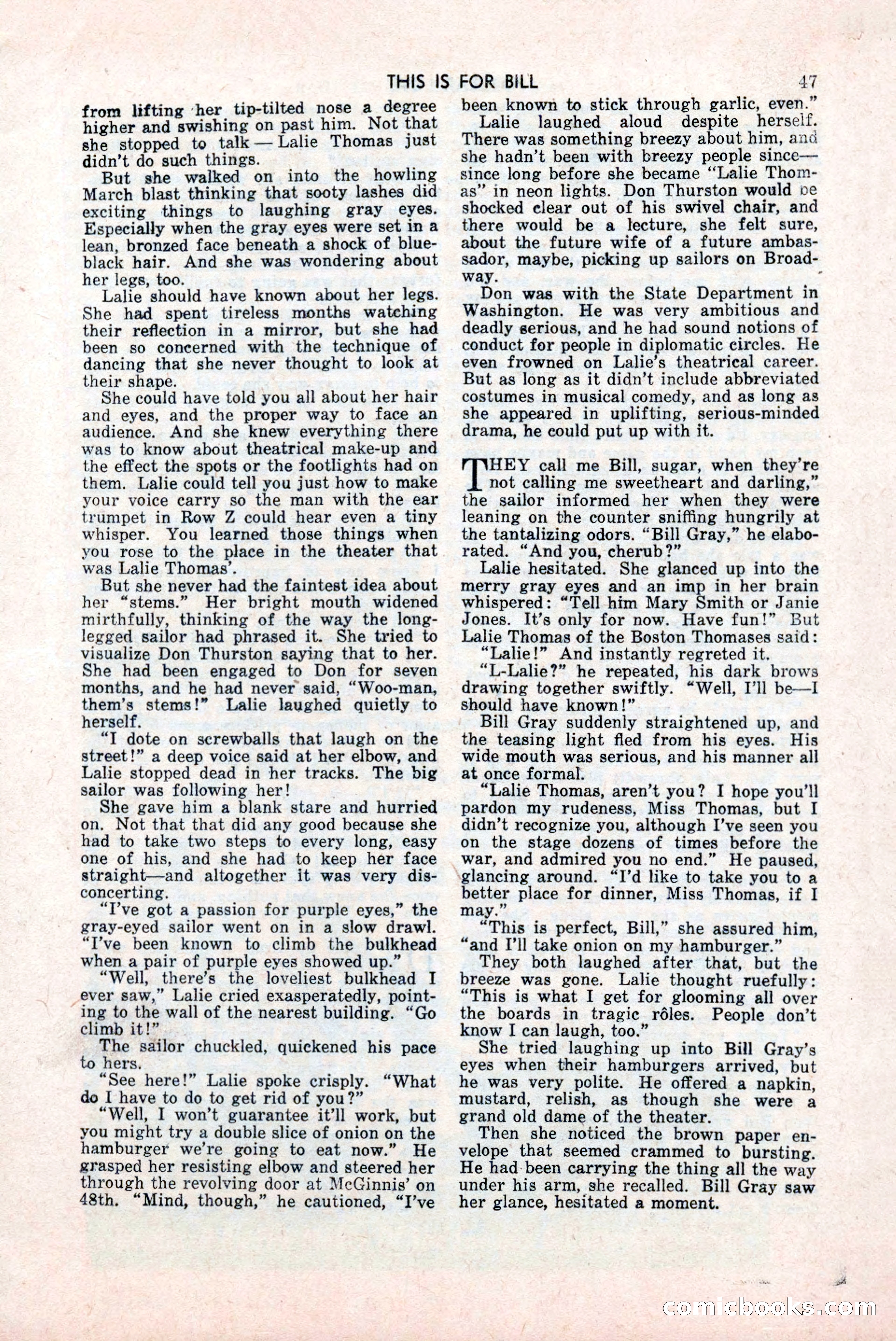 Popular Love, May 1945 — page 47 of 84