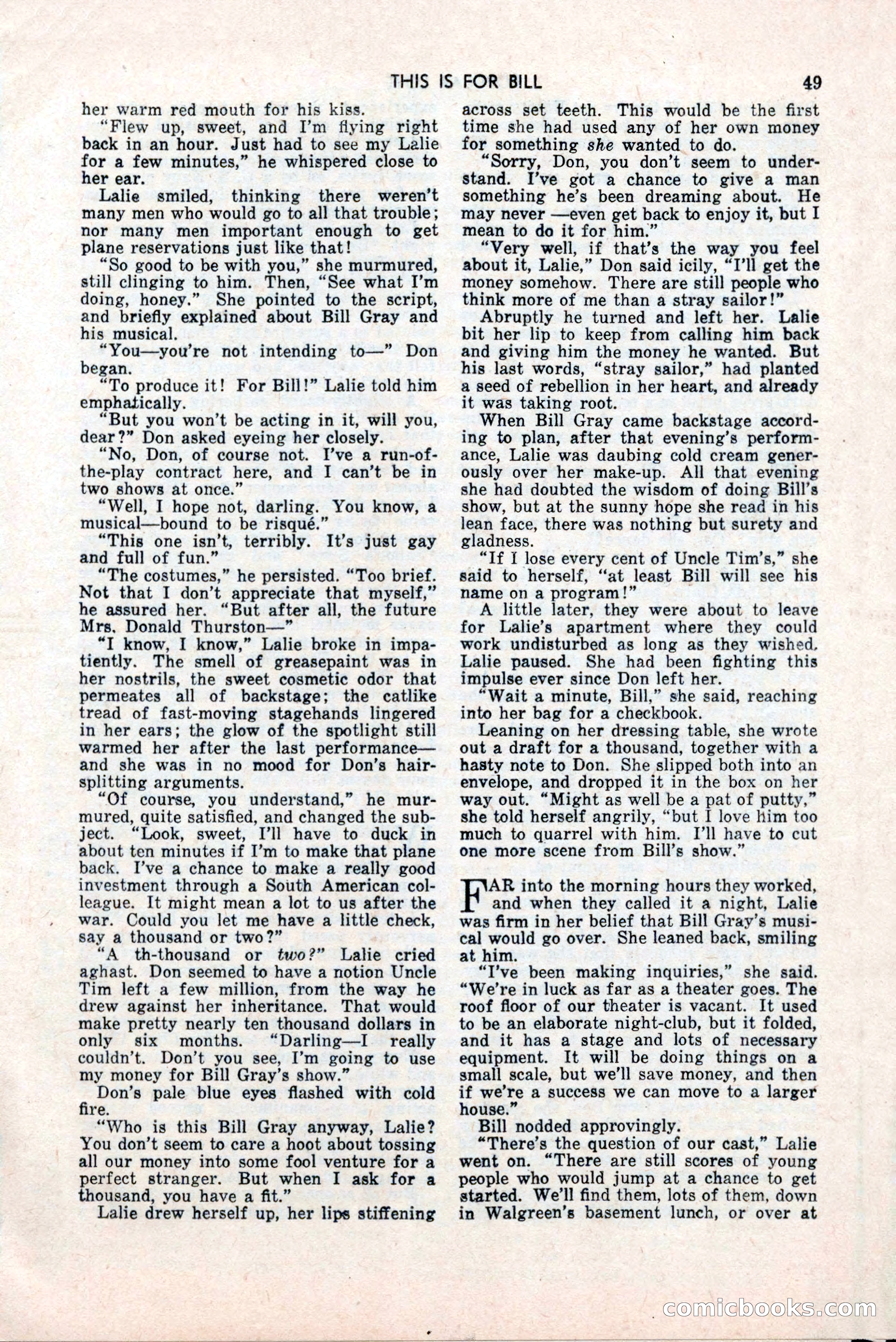 Popular Love, May 1945 — page 49 of 84