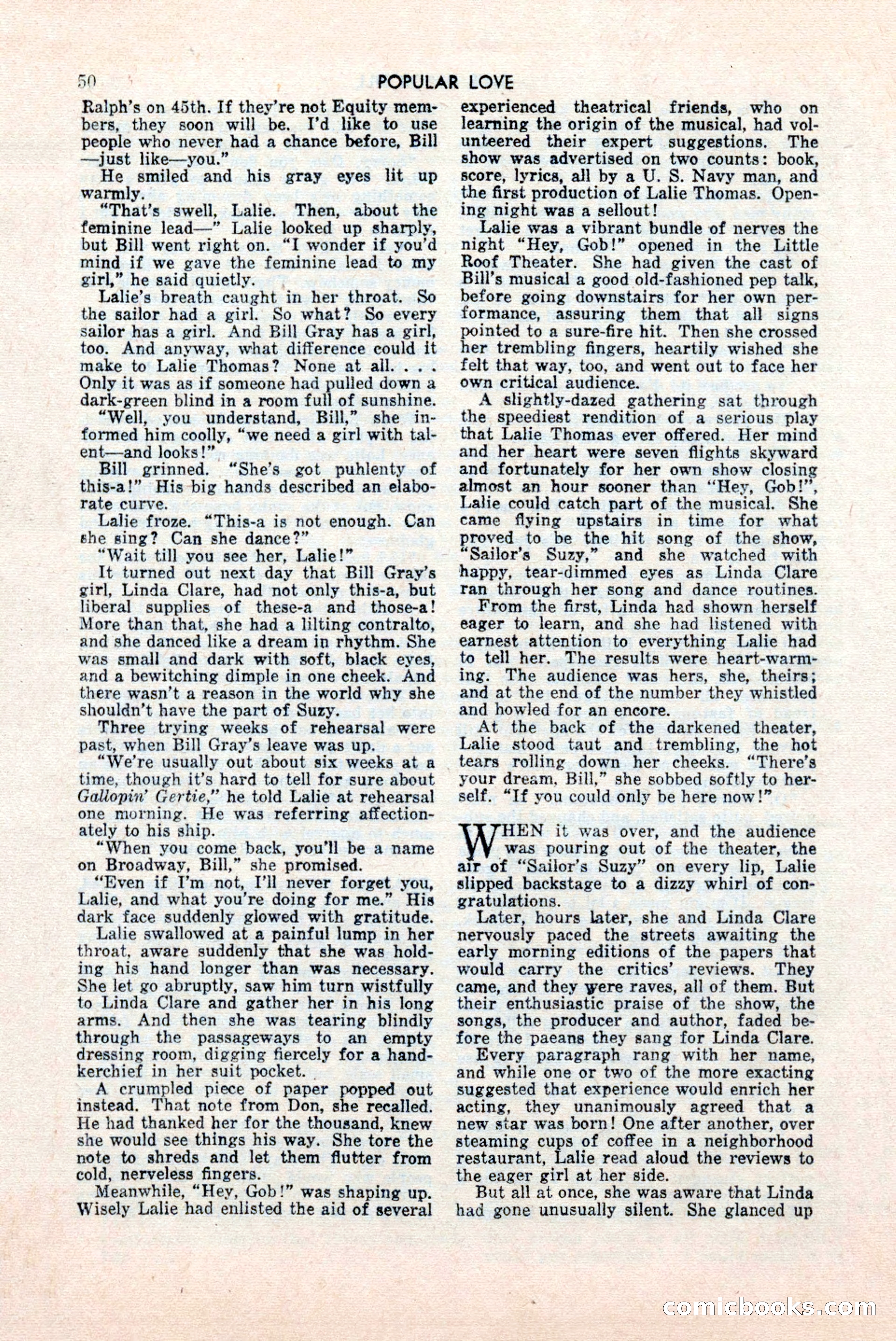 Popular Love, May 1945 — page 50 of 84