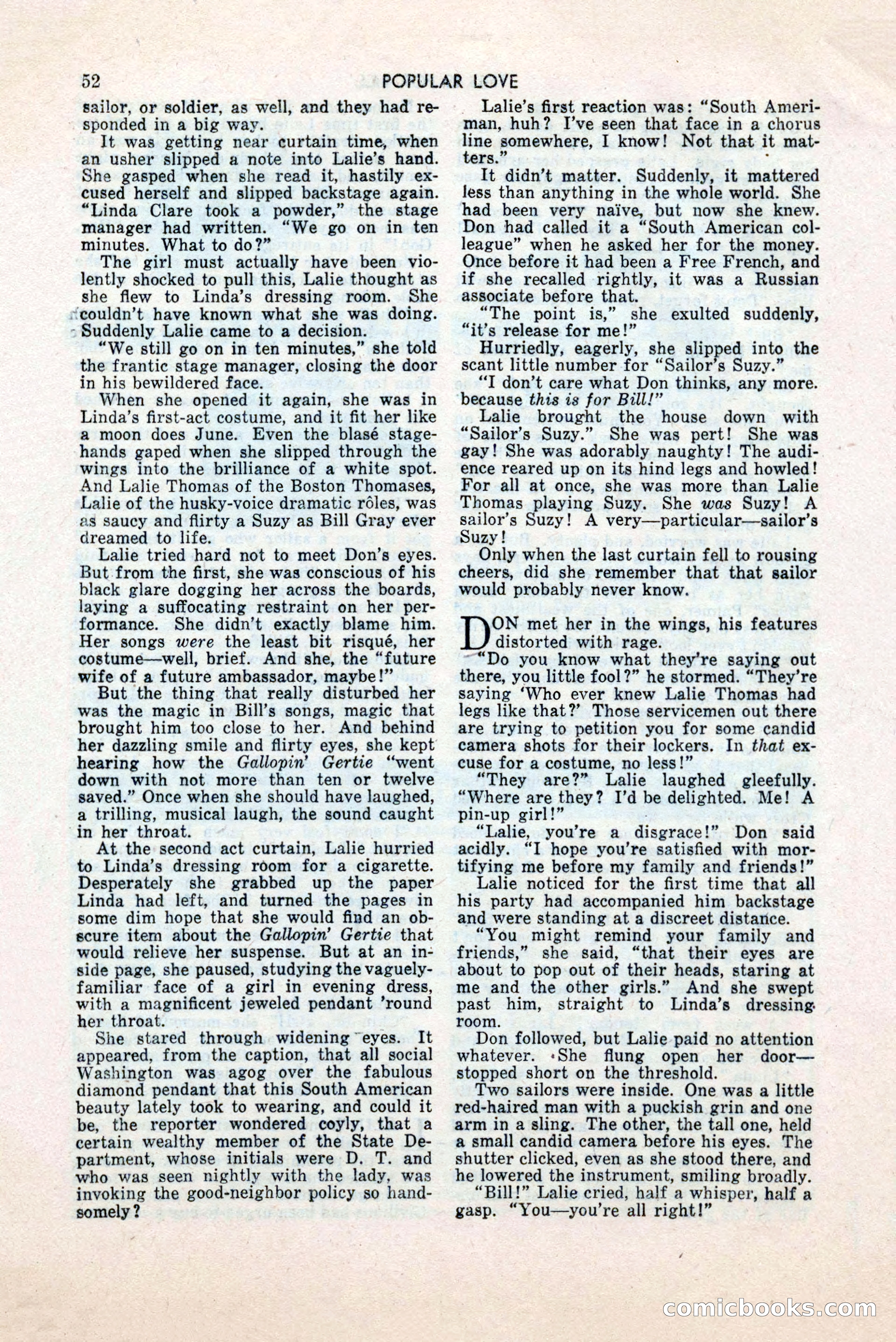 Popular Love, May 1945 — page 52 of 84