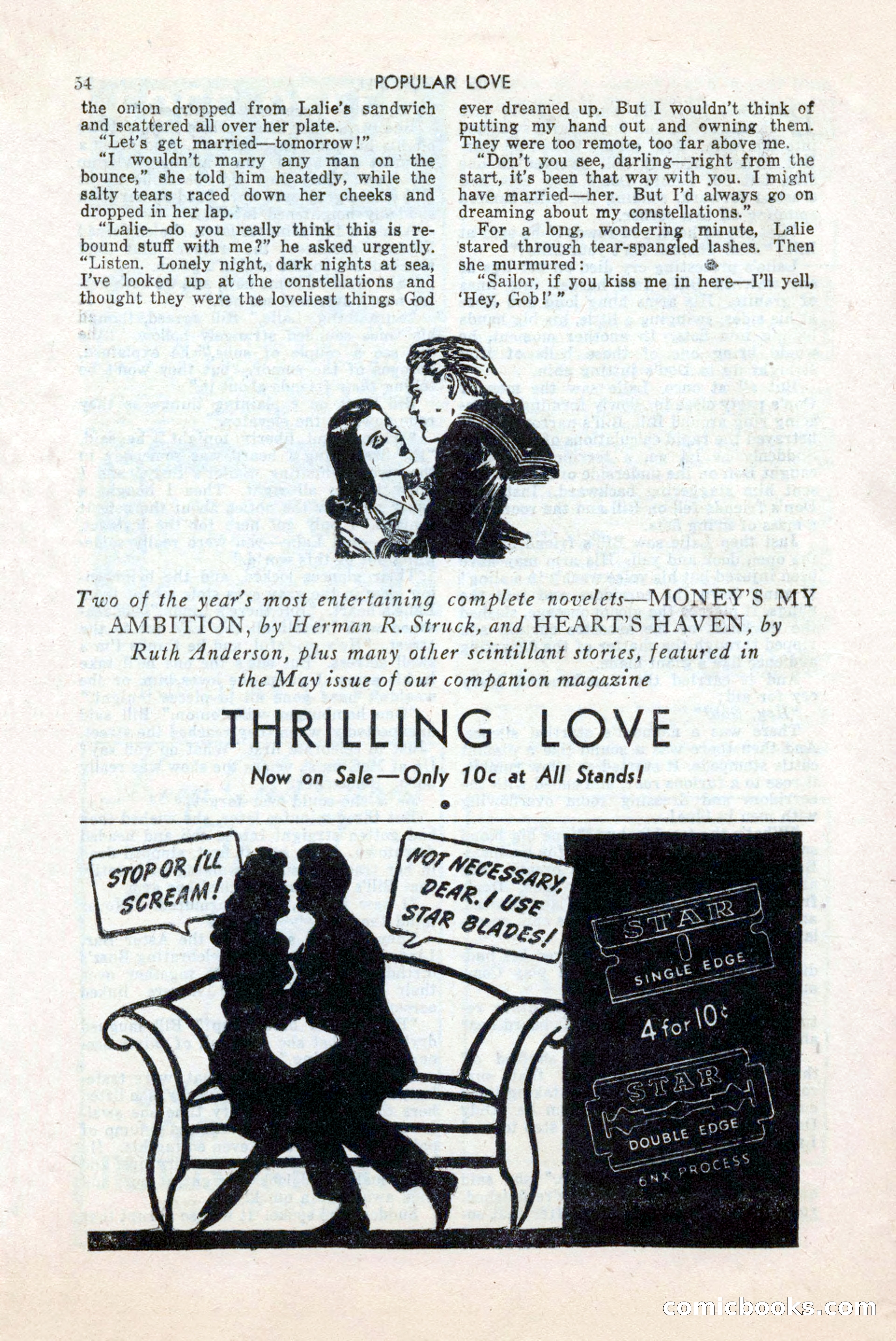 Popular Love, May 1945 — page 54 of 84