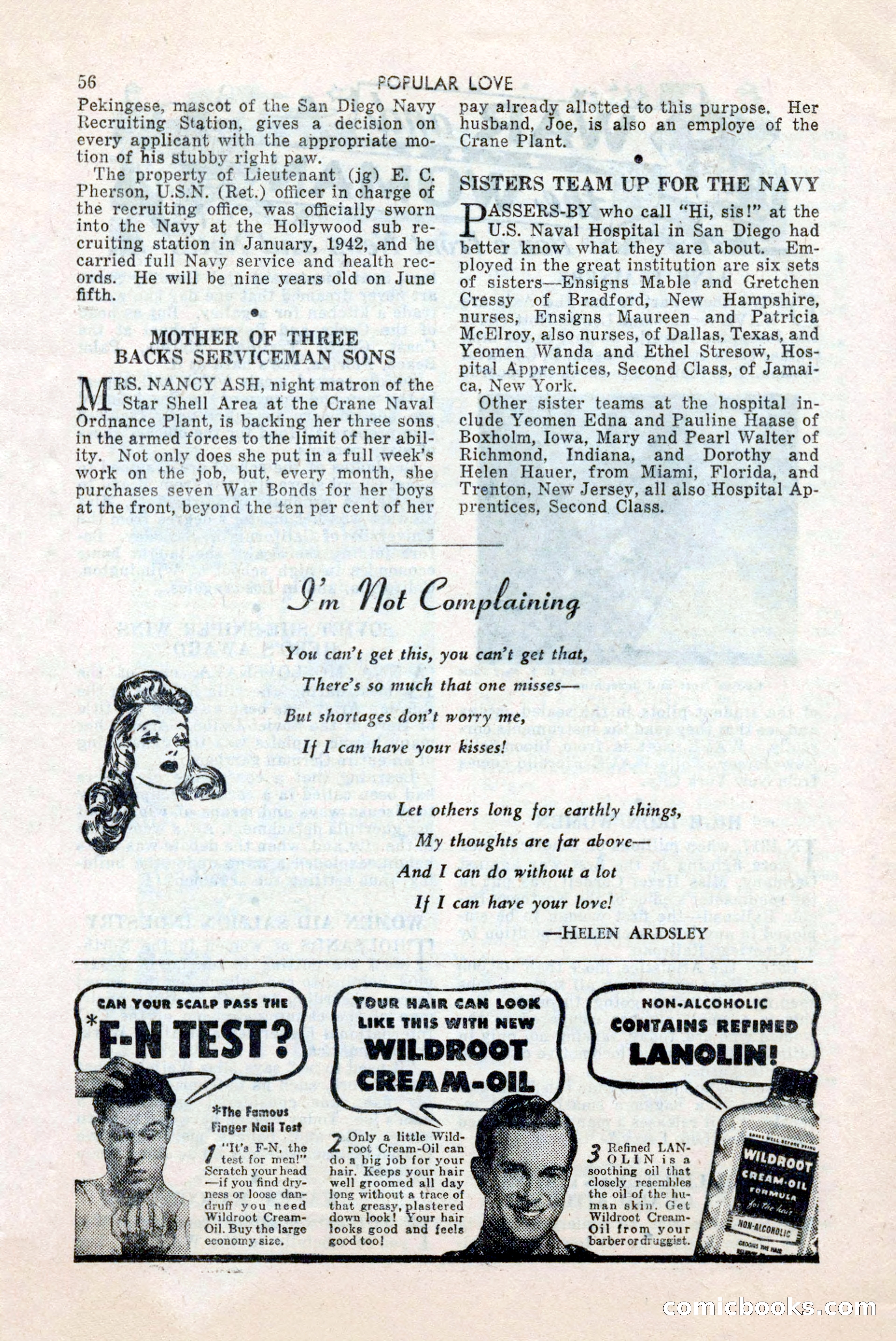 Popular Love, May 1945 — page 56 of 84