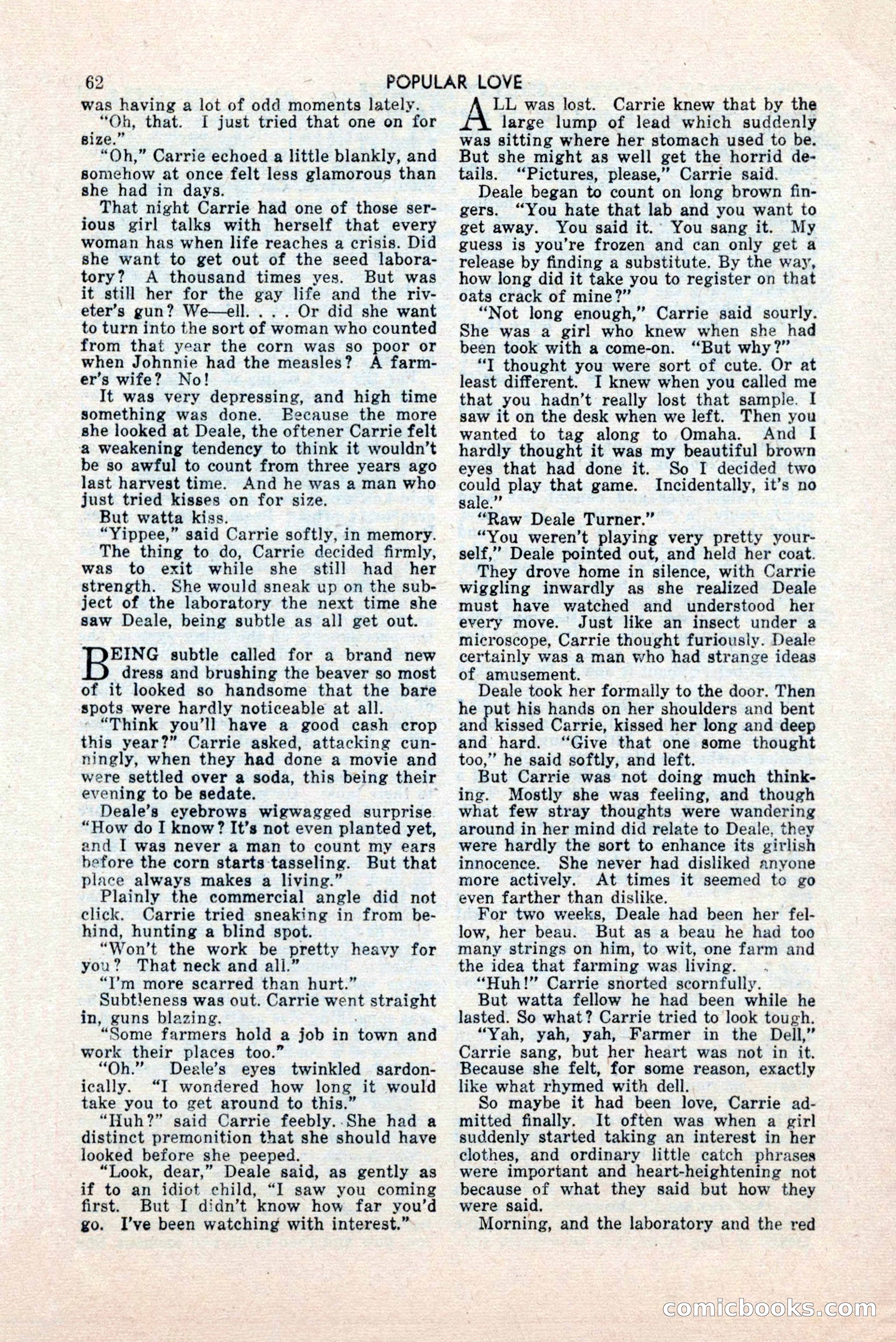 Popular Love, May 1945 — page 62 of 84