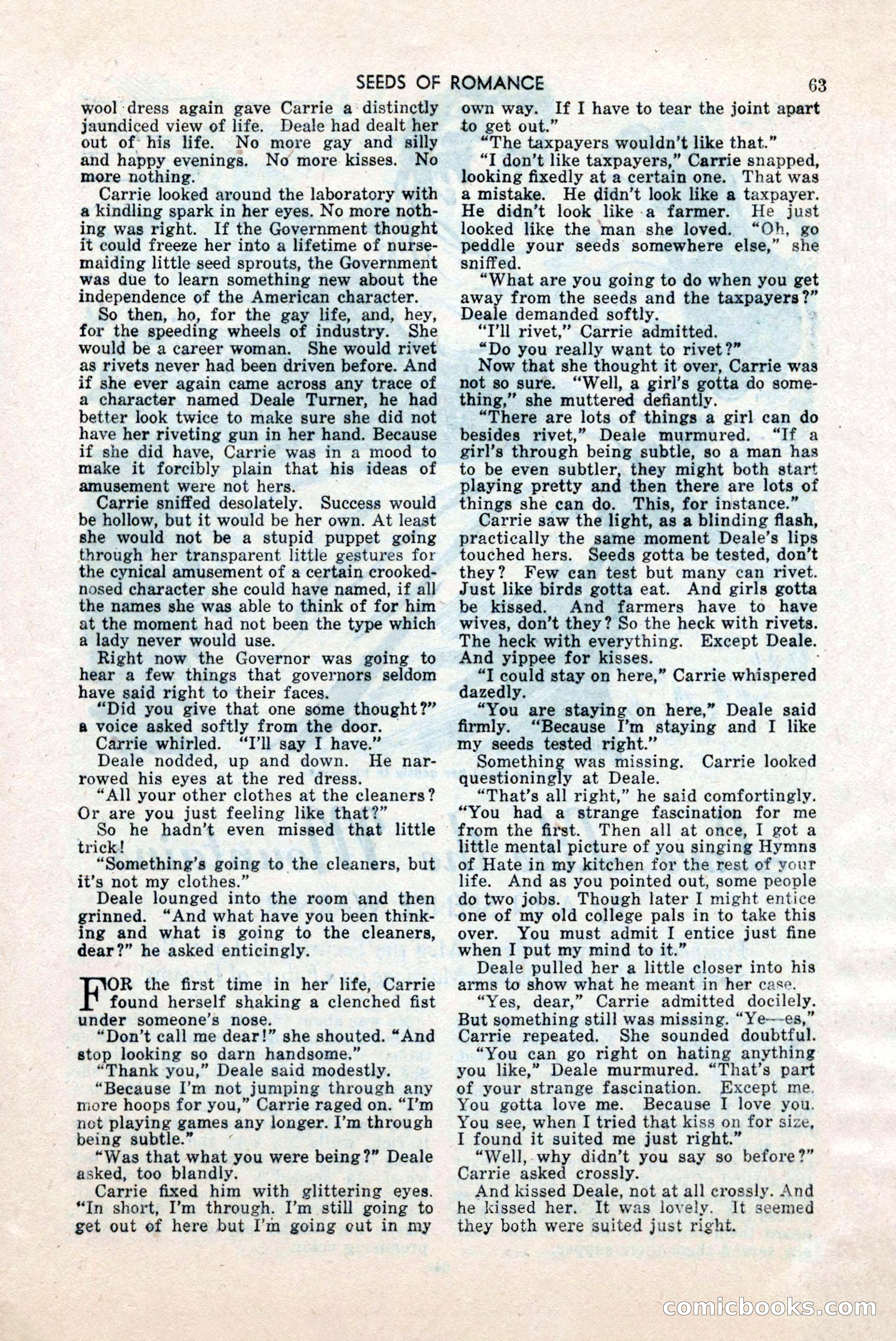Popular Love, May 1945 — page 63 of 84