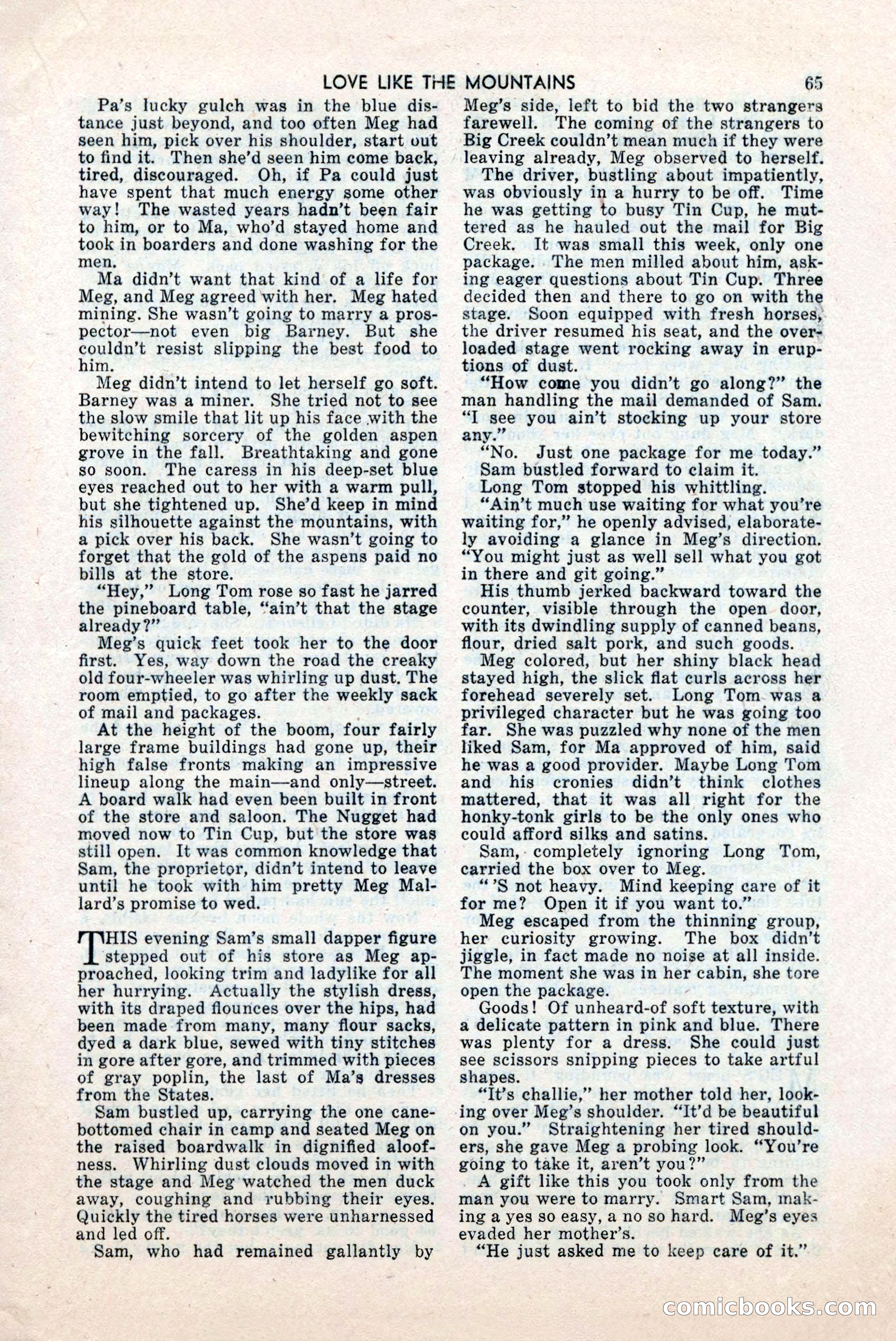Popular Love, May 1945 — page 65 of 84