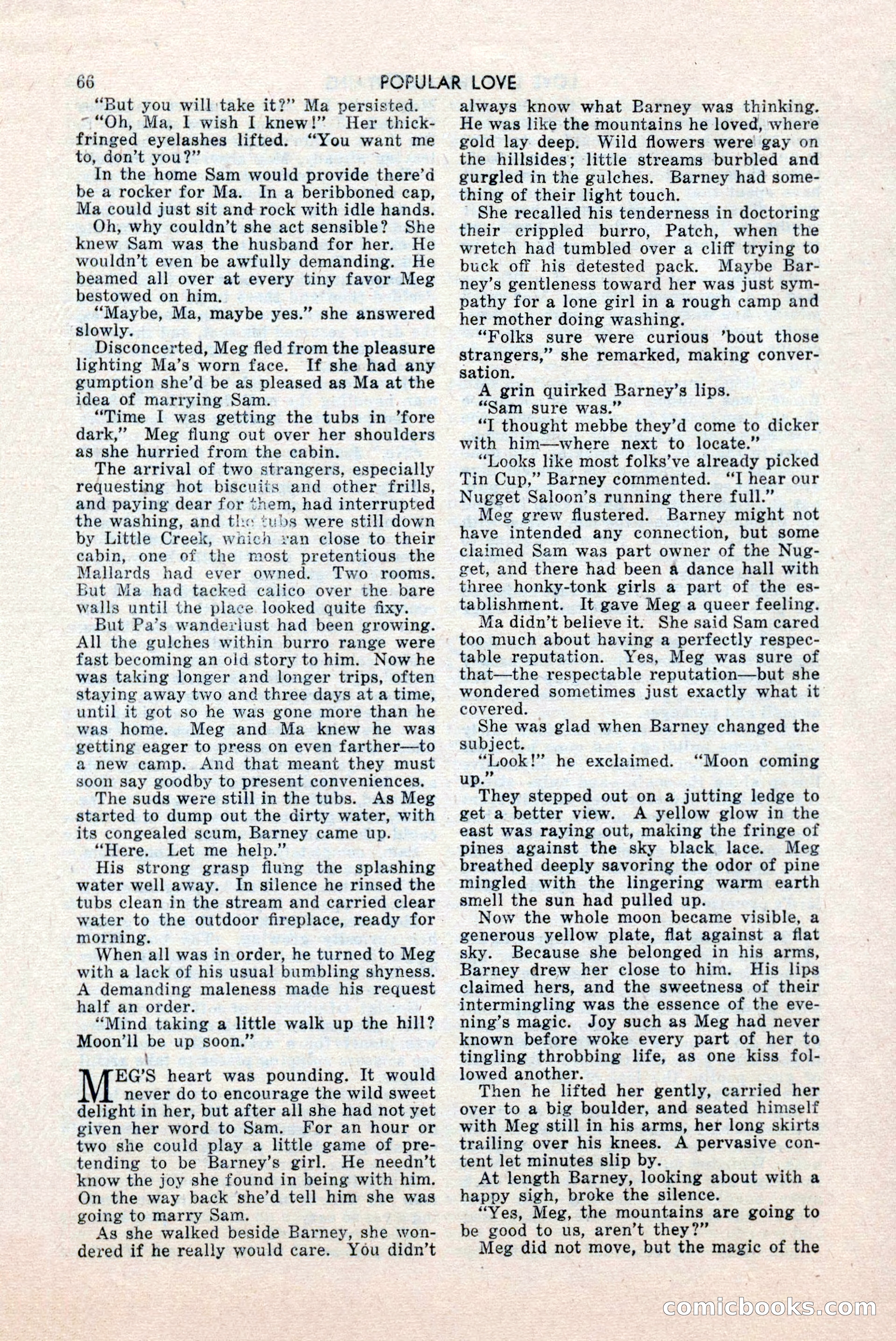 Popular Love, May 1945 — page 66 of 84