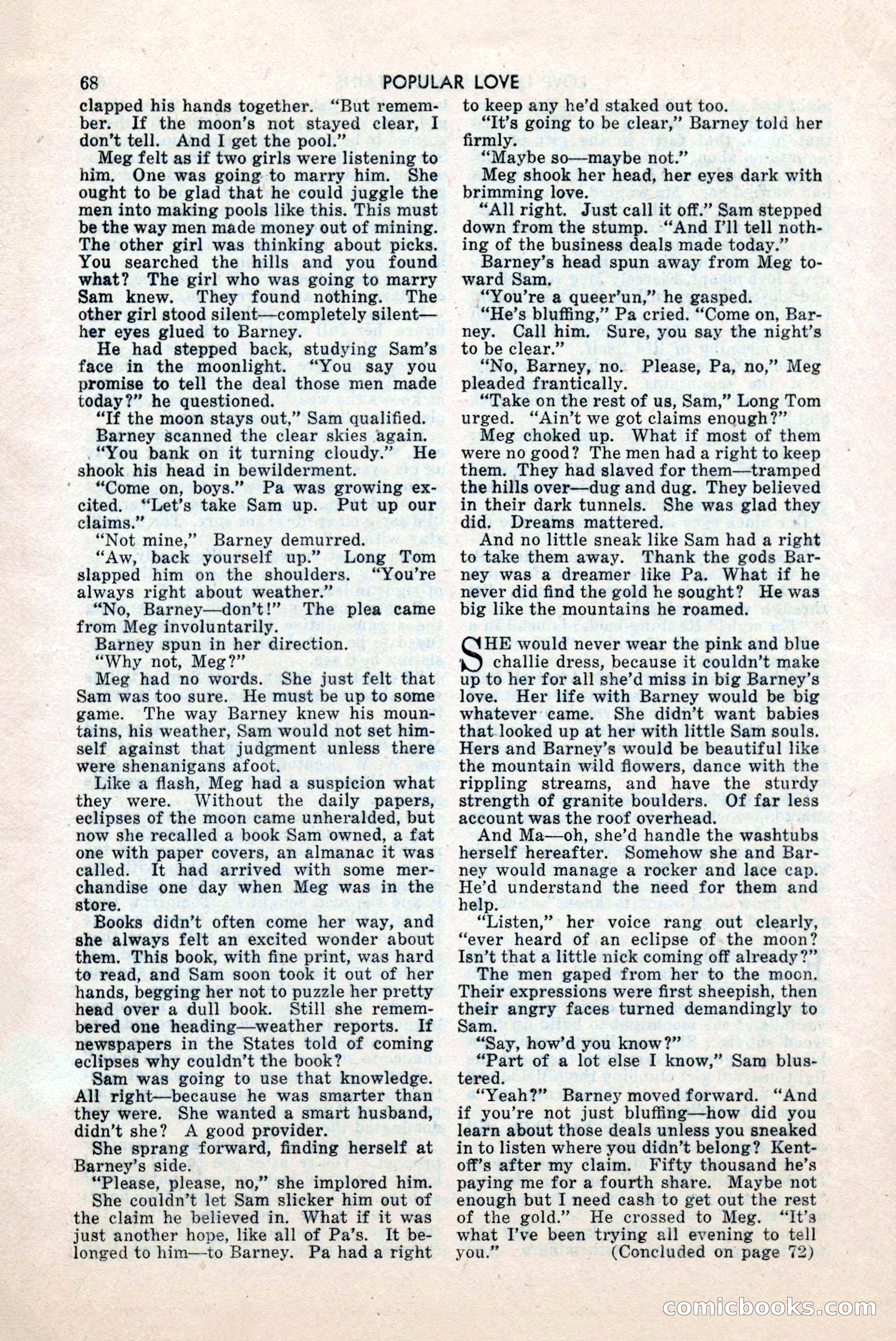 Popular Love, May 1945 — page 68 of 84