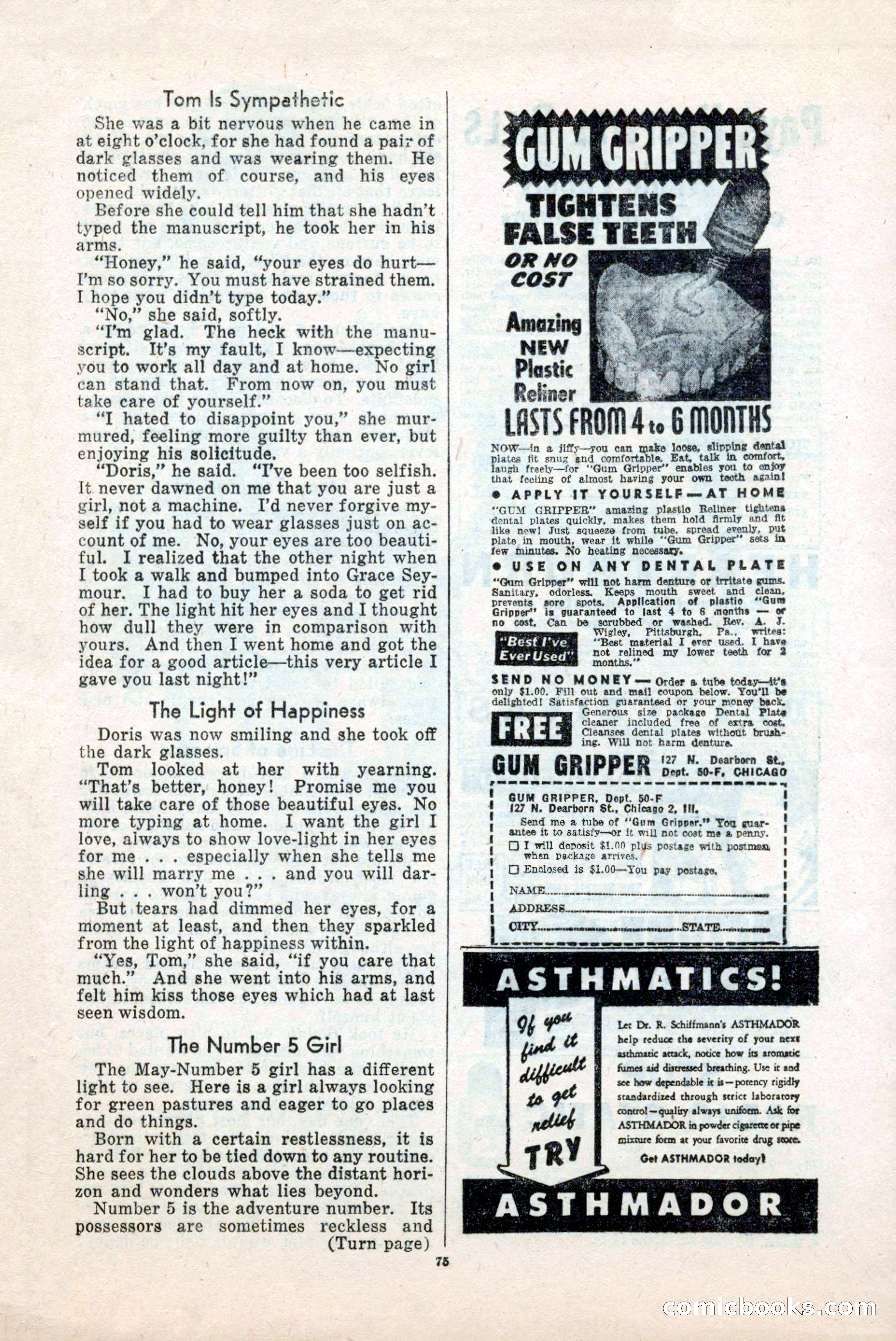 Popular Love, May 1945 — page 75 of 84