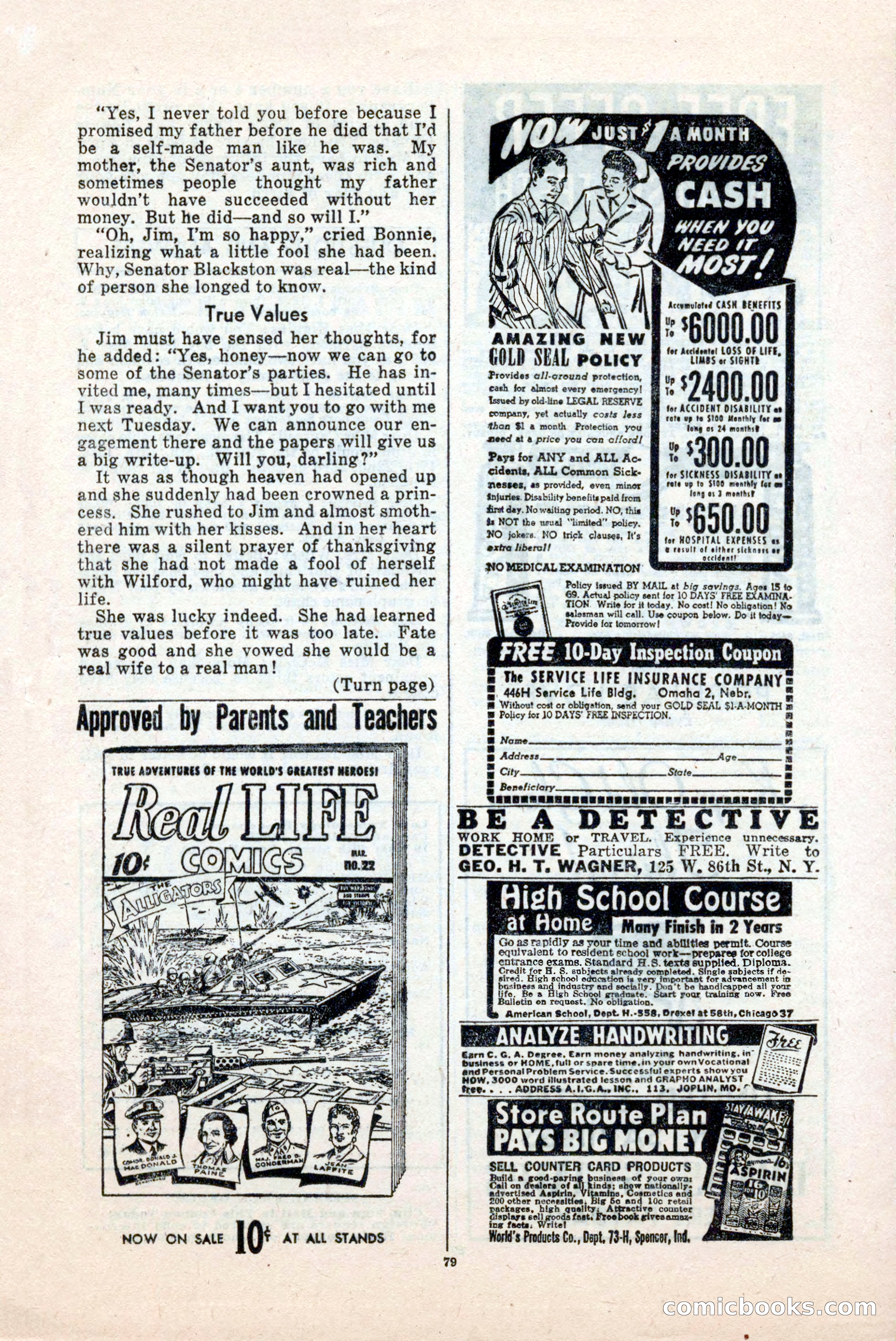 Popular Love, May 1945 — page 79 of 84