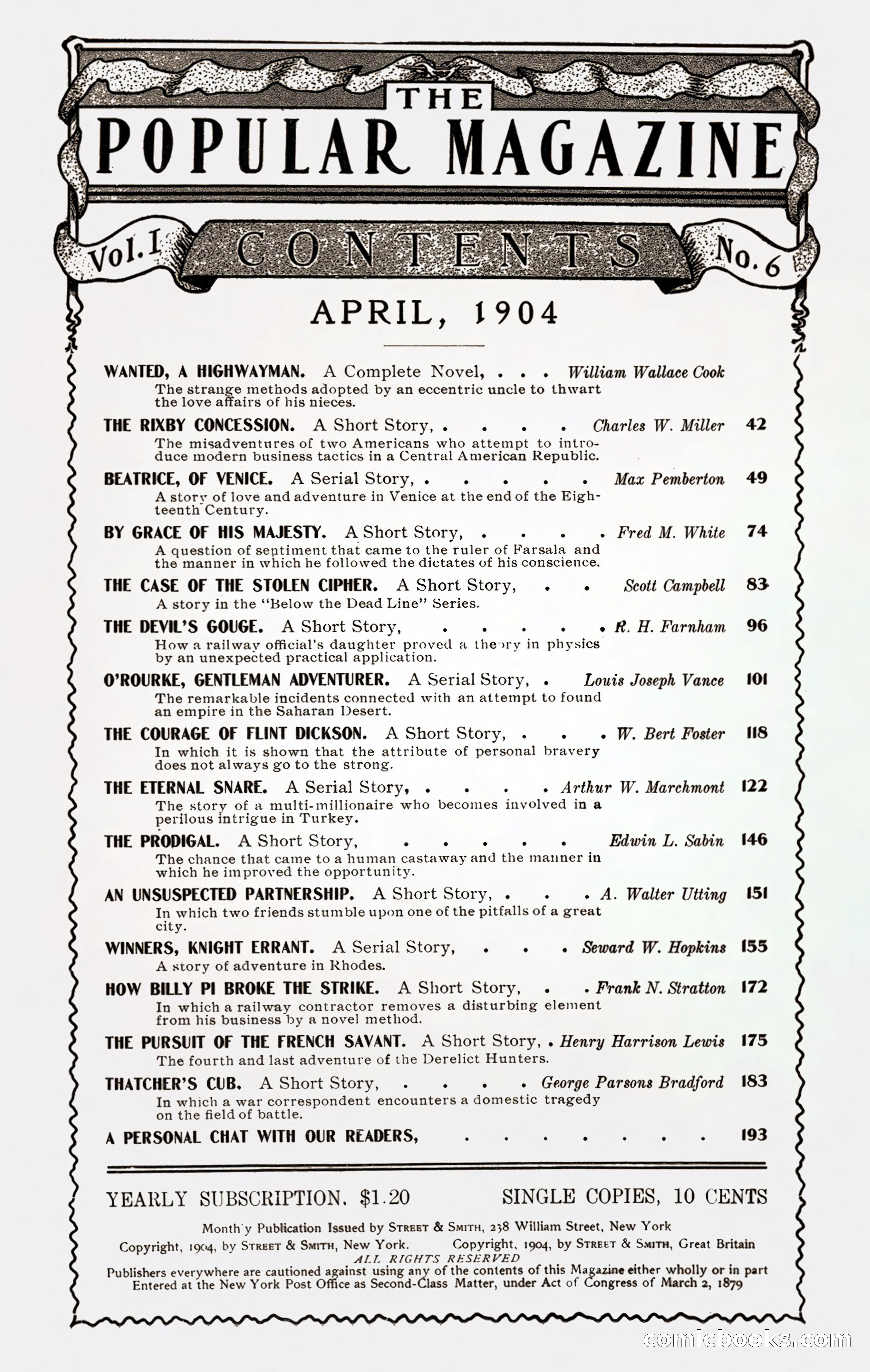 The Popular Magazine, April 1904 — page 6 of 204