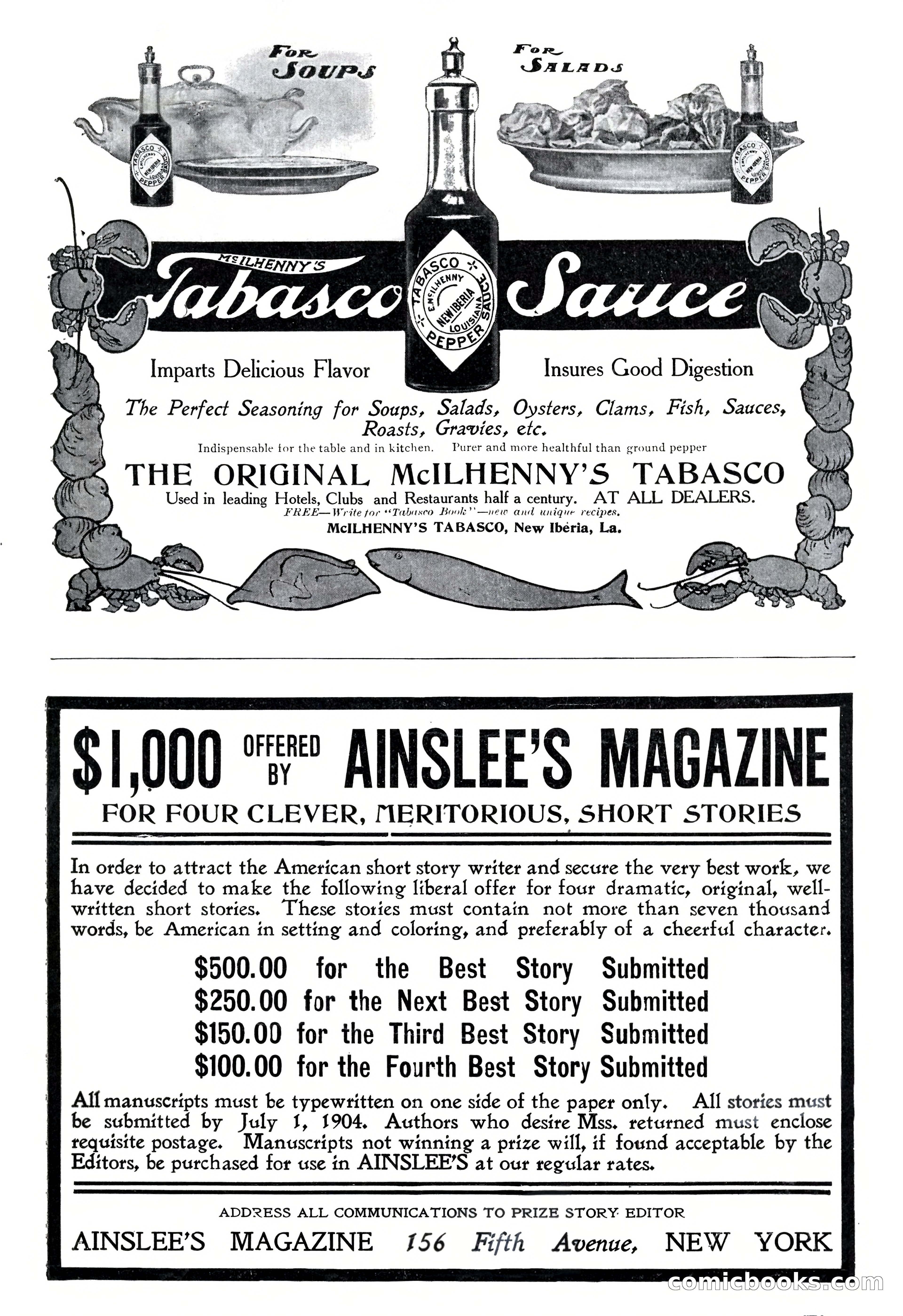 The Popular Magazine, April 1904 — page 203 of 204