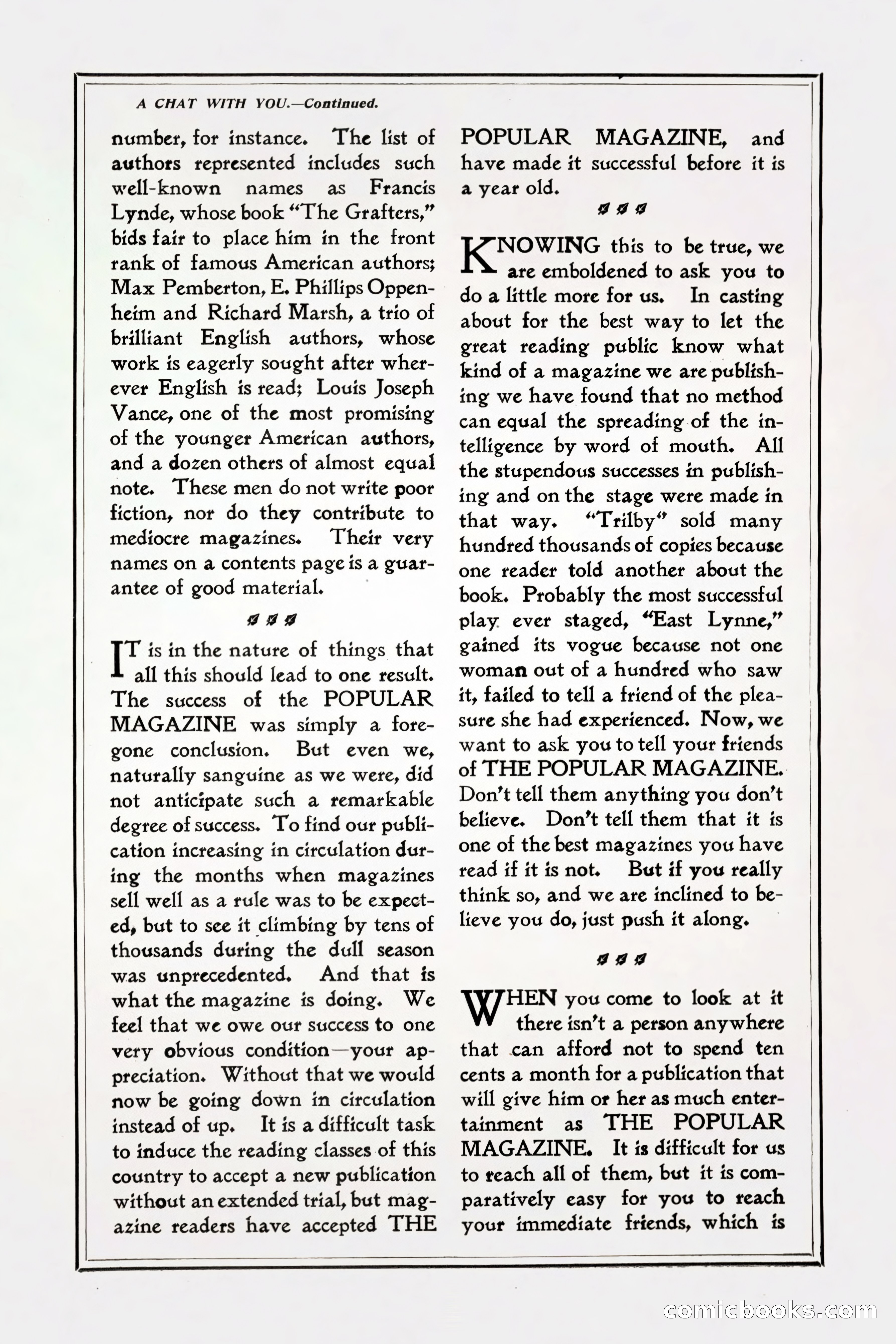 The Popular Magazine — page 6 of 220