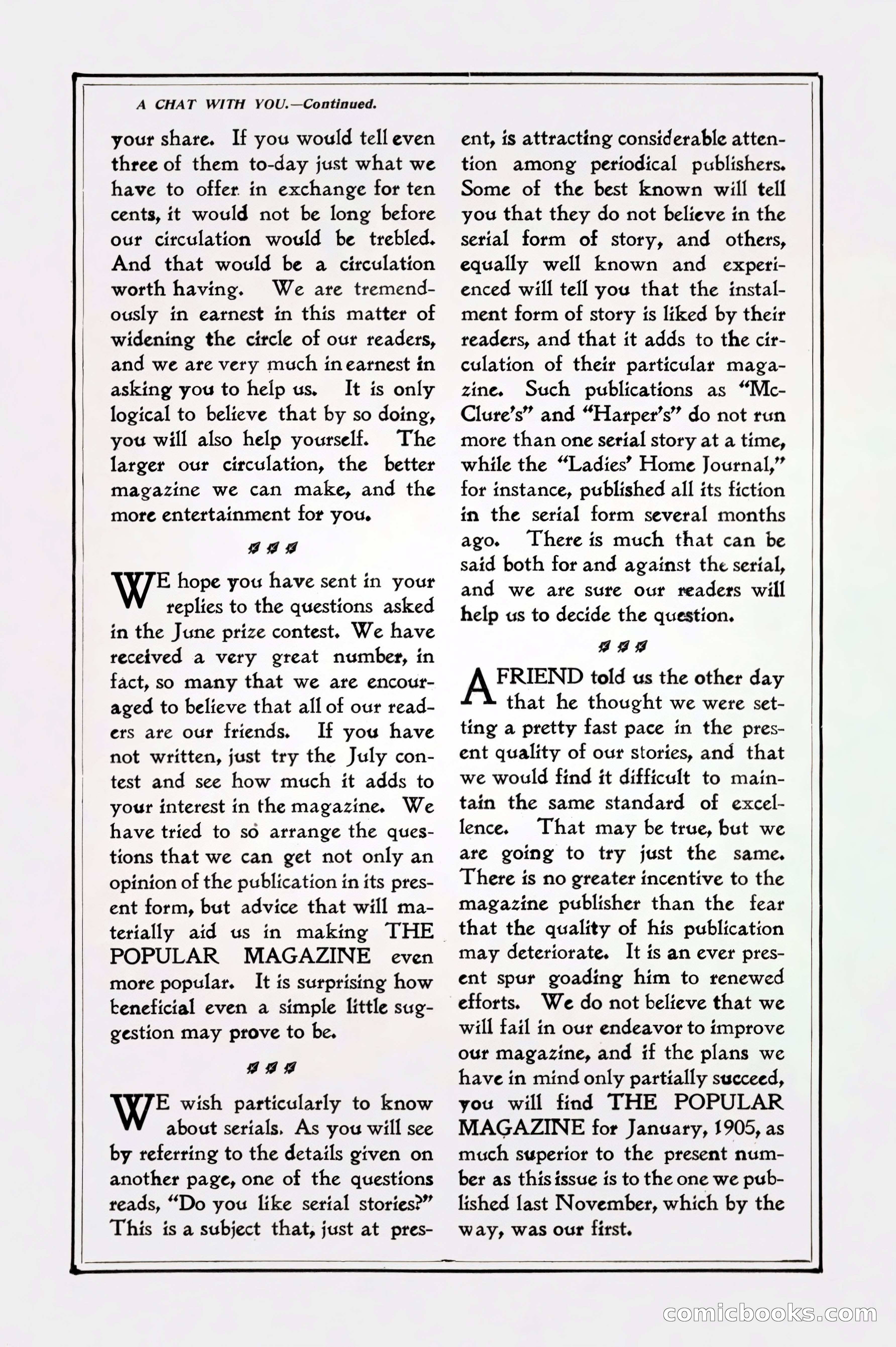 The Popular Magazine — page 7 of 220