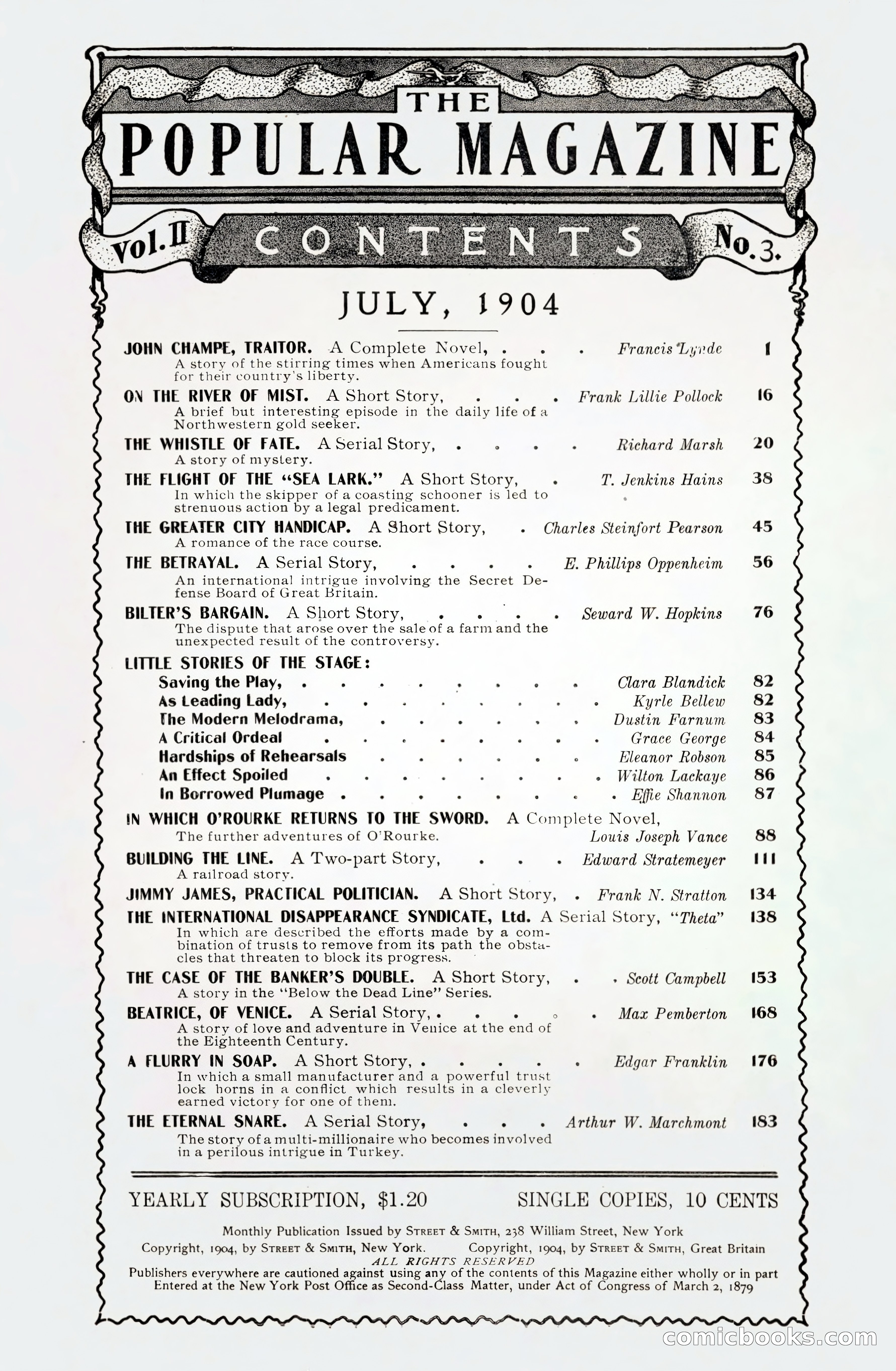 The Popular Magazine — page 9 of 220
