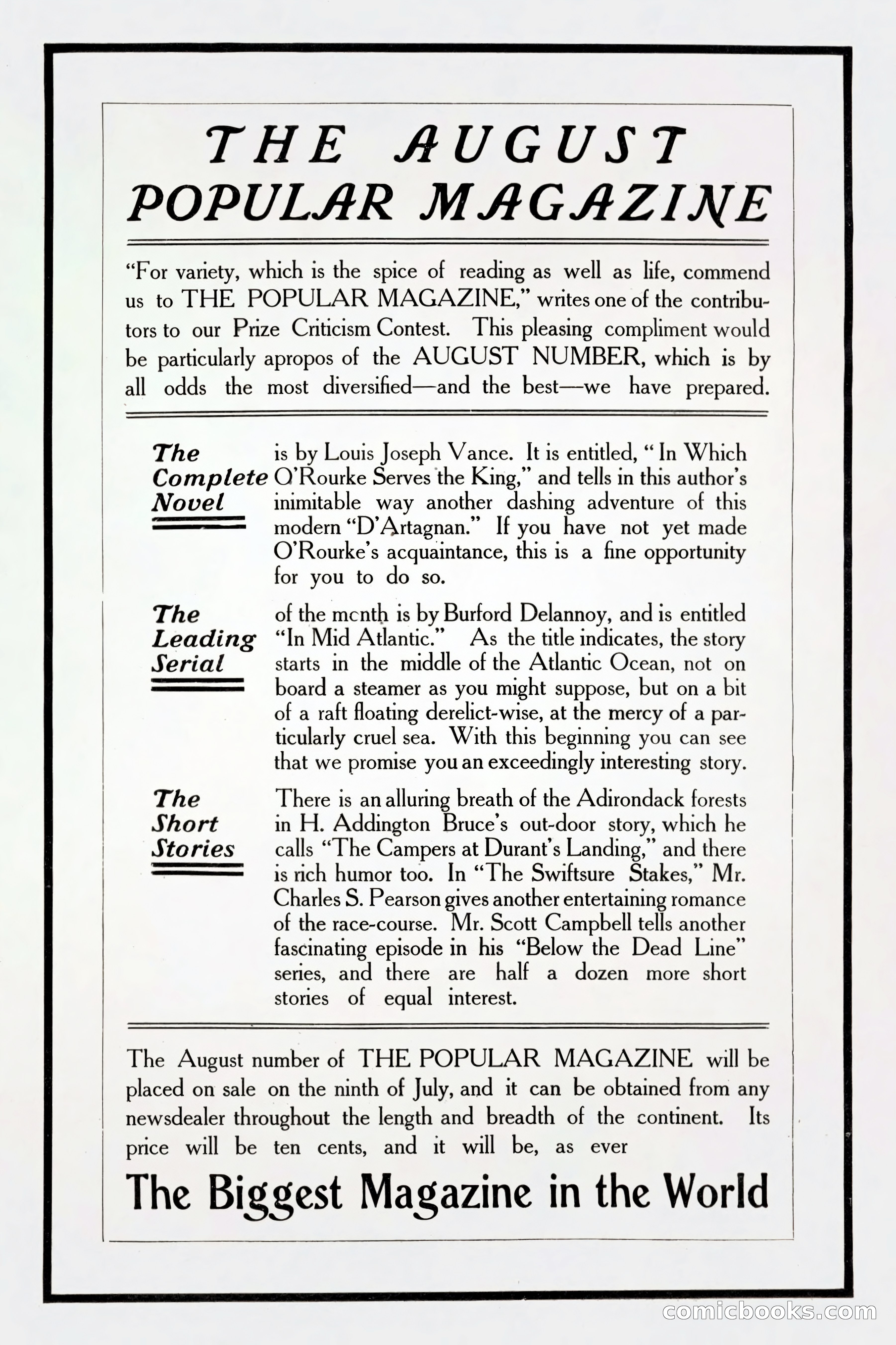 The Popular Magazine — page 10 of 220
