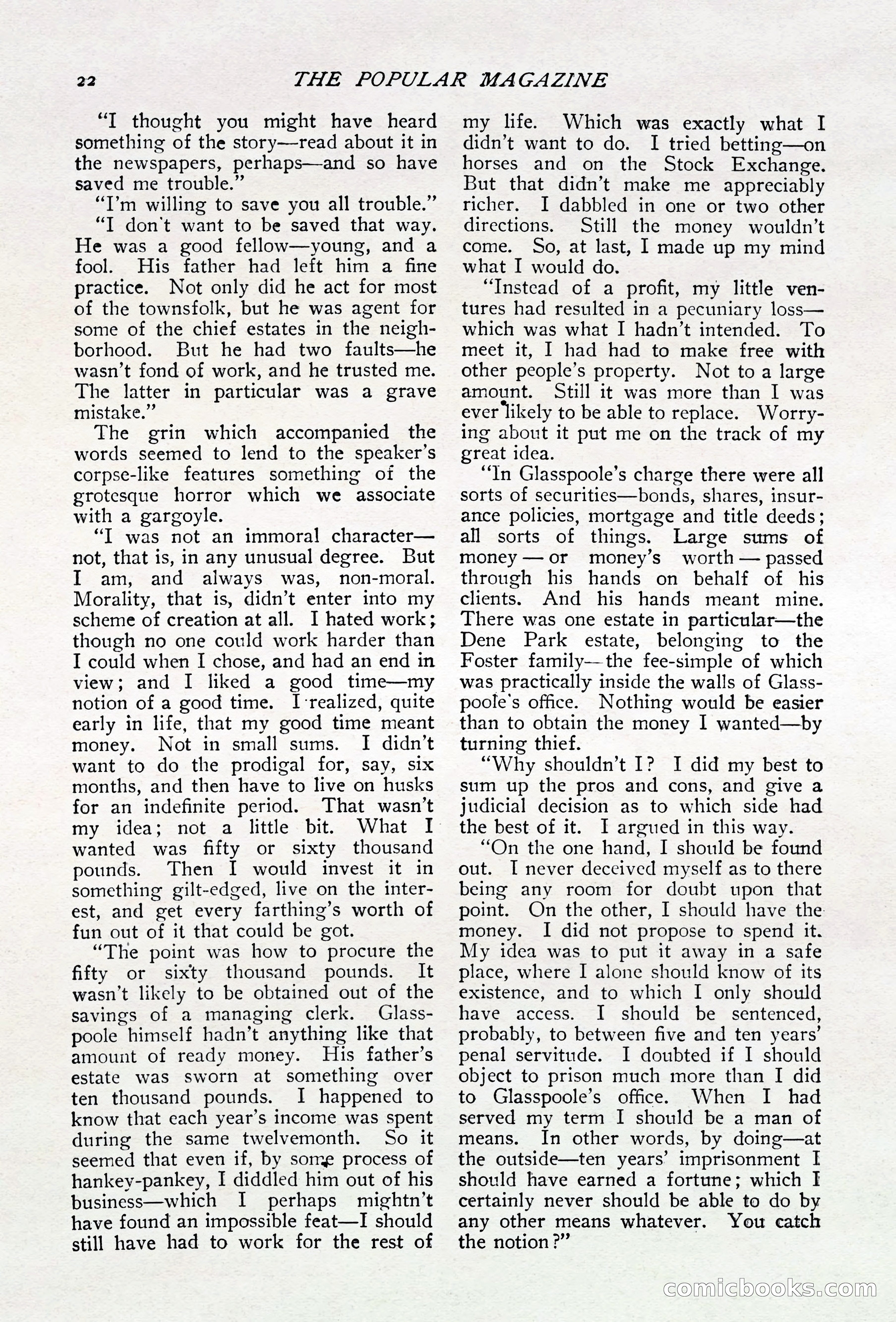 The Popular Magazine — page 36 of 220