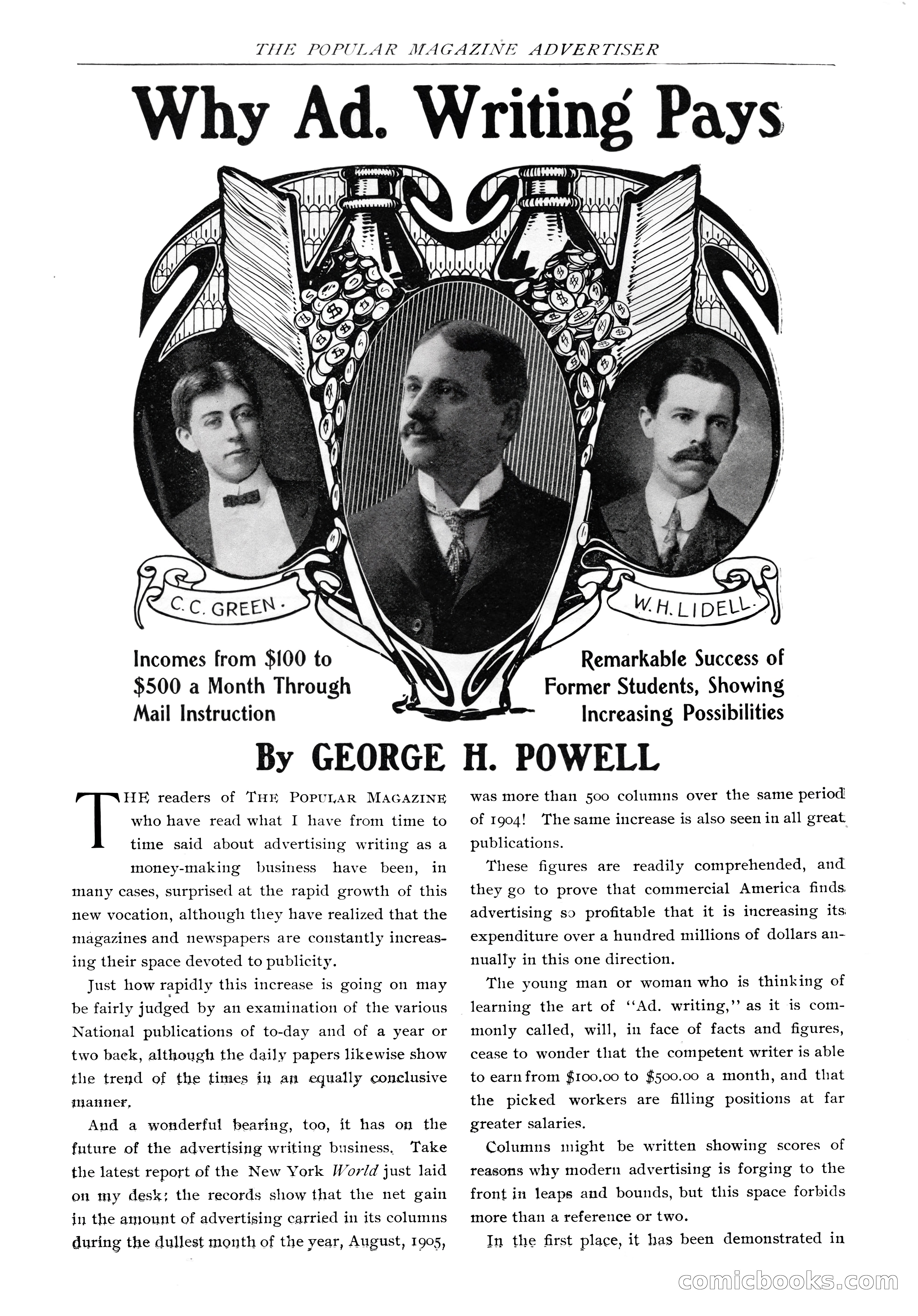 The Popular Magazine, November 1905 — page 4 of 228