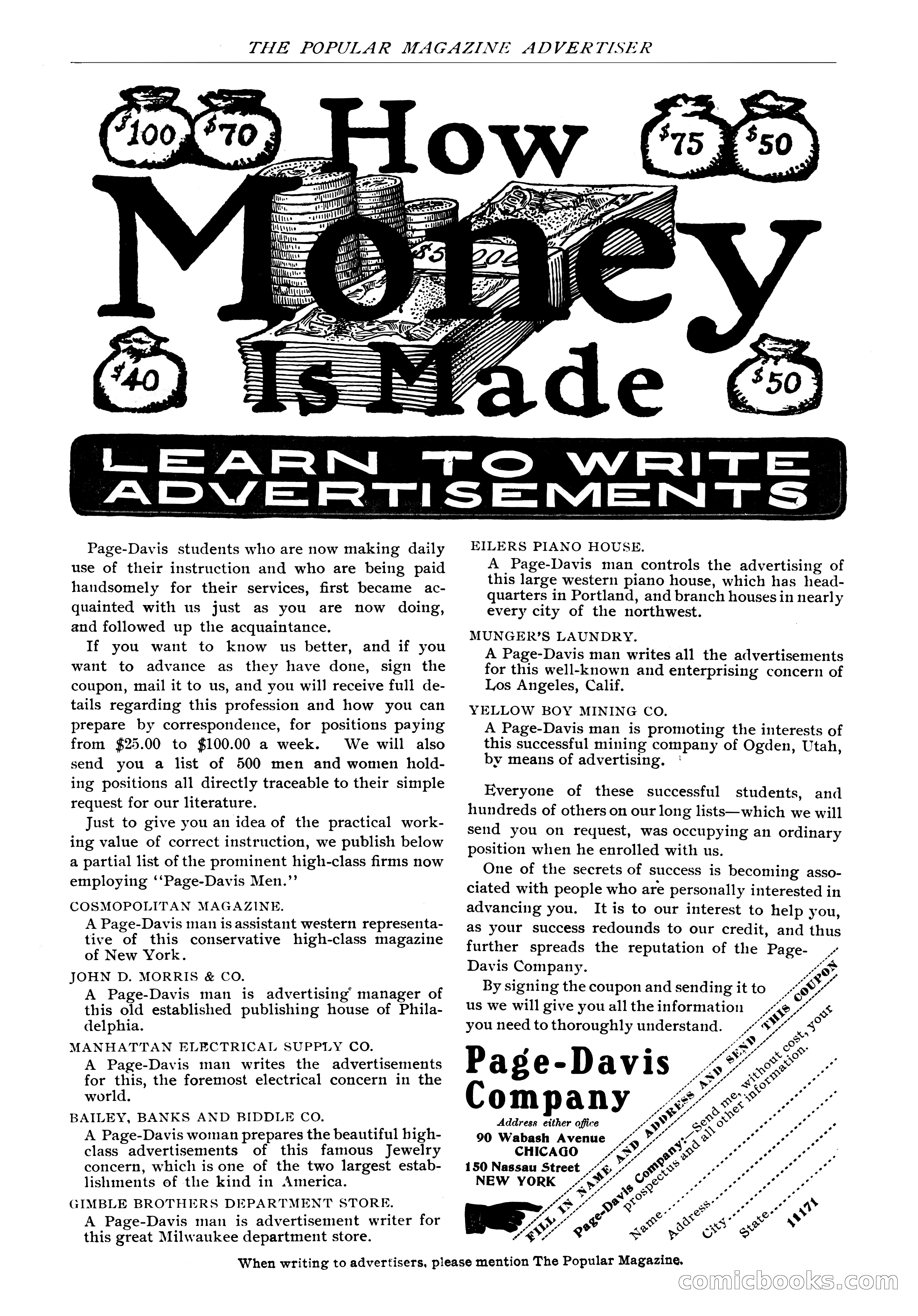 The Popular Magazine, November 1905 — page 9 of 228