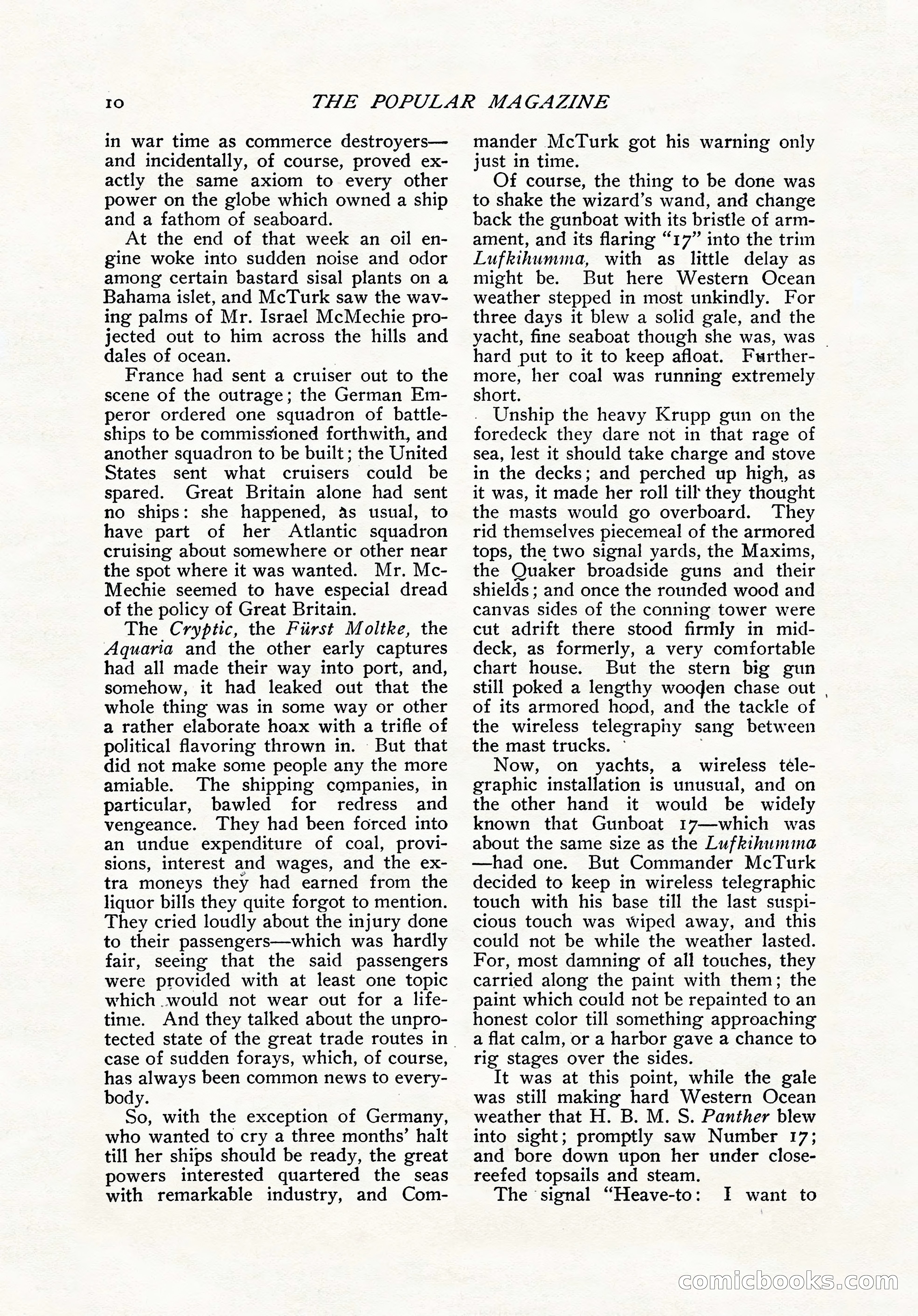 The Popular Magazine, November 1905 — page 20 of 228