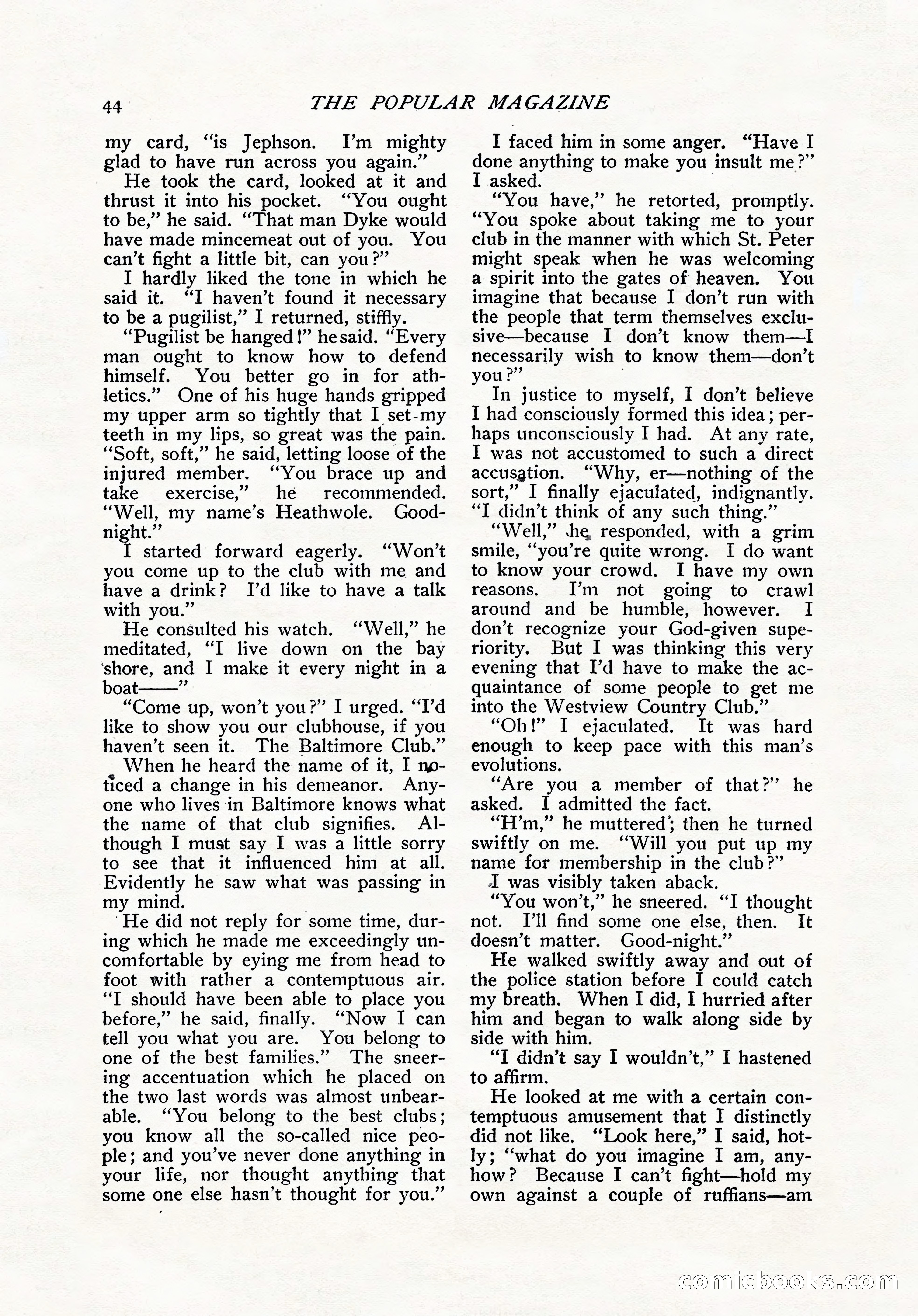 The Popular Magazine, November 1905 — page 54 of 228
