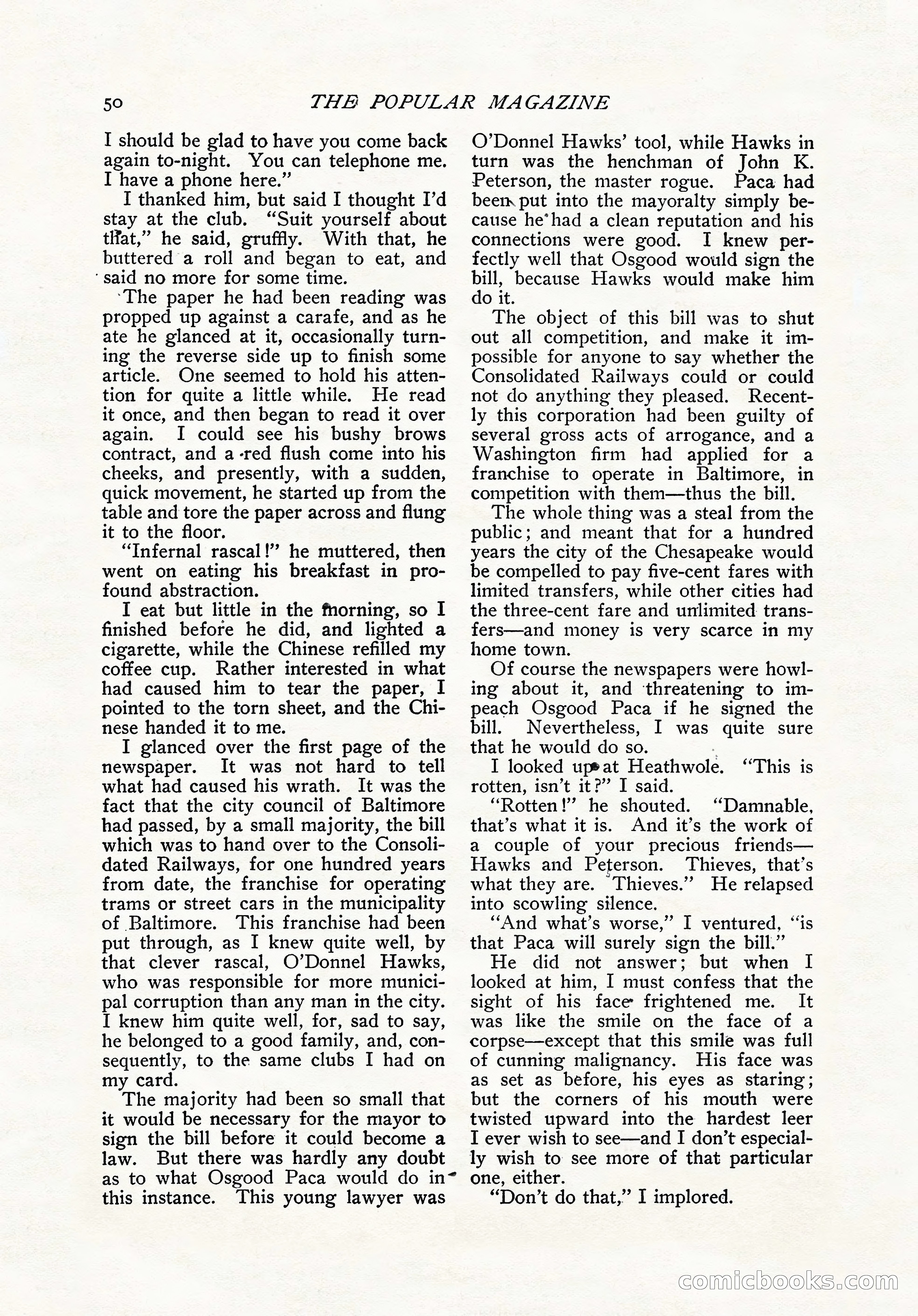 The Popular Magazine, November 1905 — page 60 of 228