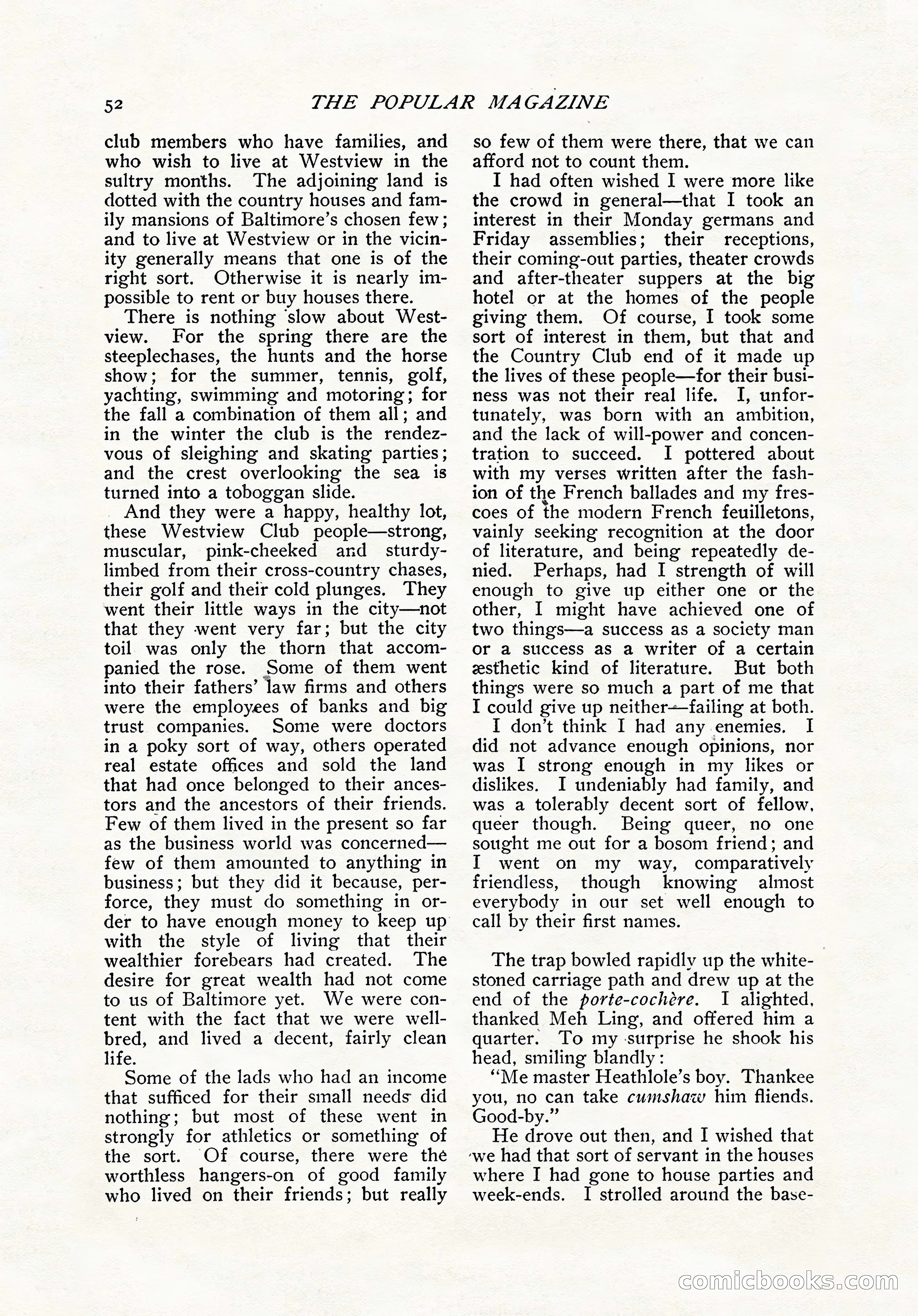 The Popular Magazine, November 1905 — page 62 of 228