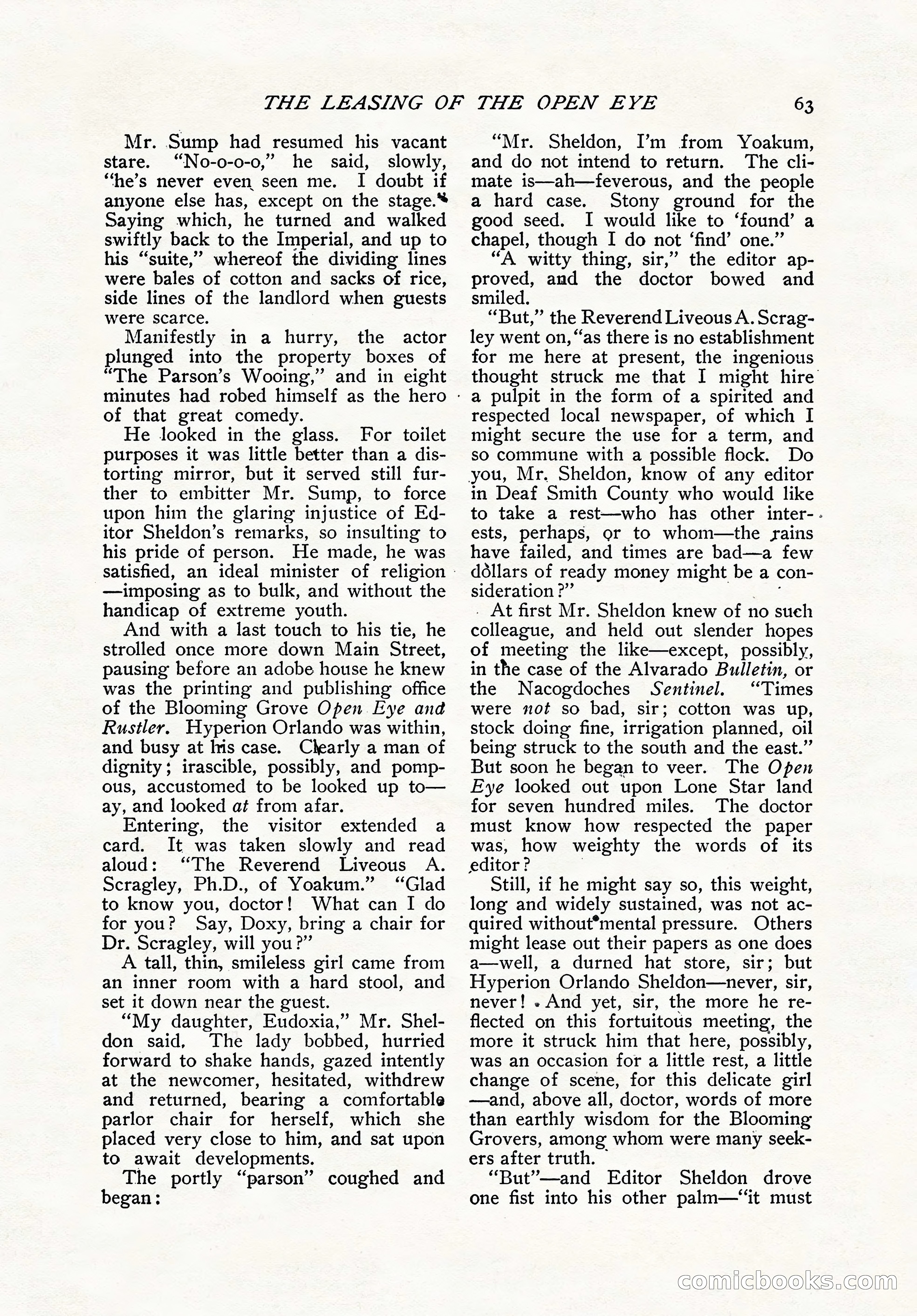 The Popular Magazine, November 1905 — page 73 of 228