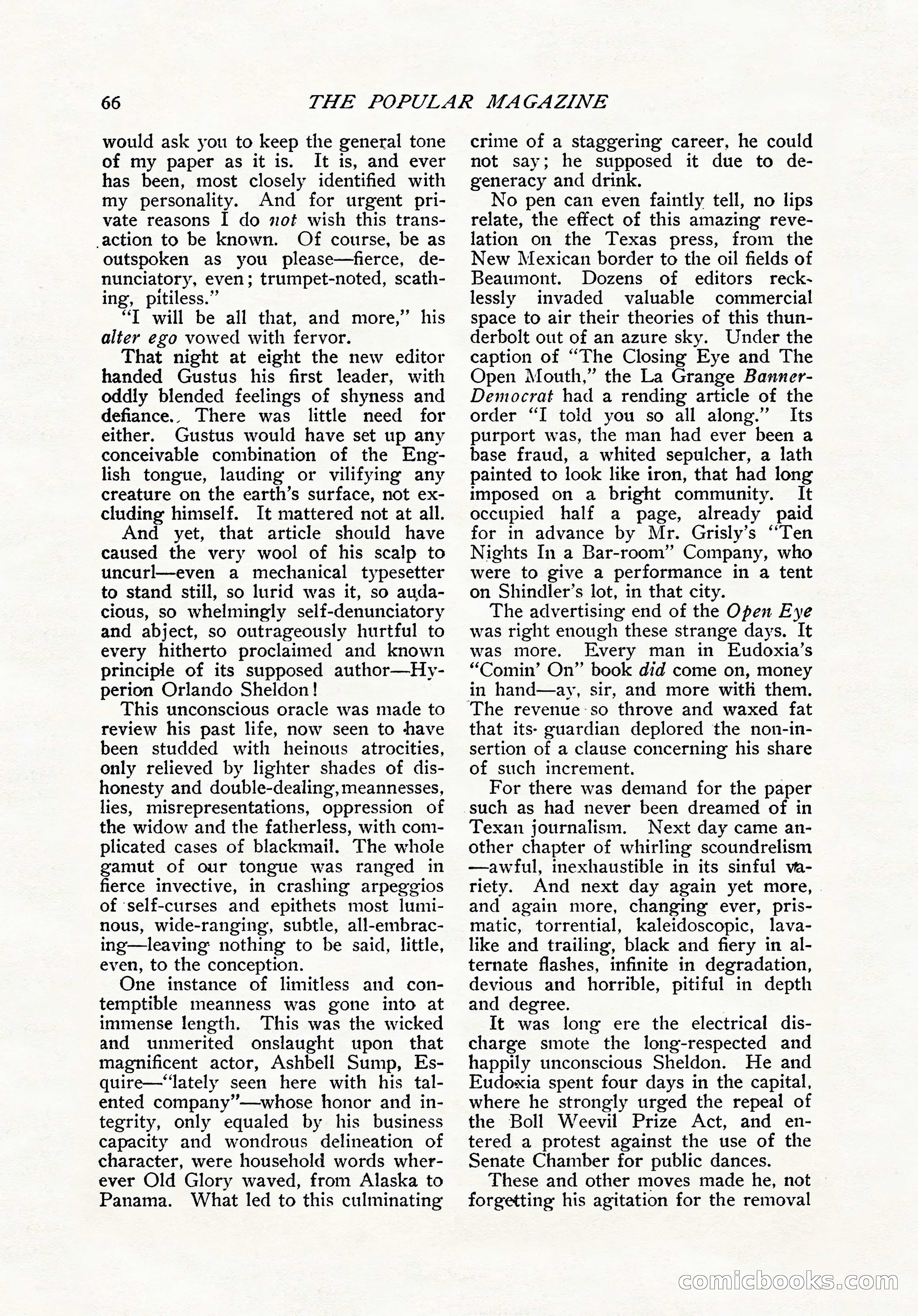 The Popular Magazine, November 1905 — page 76 of 228