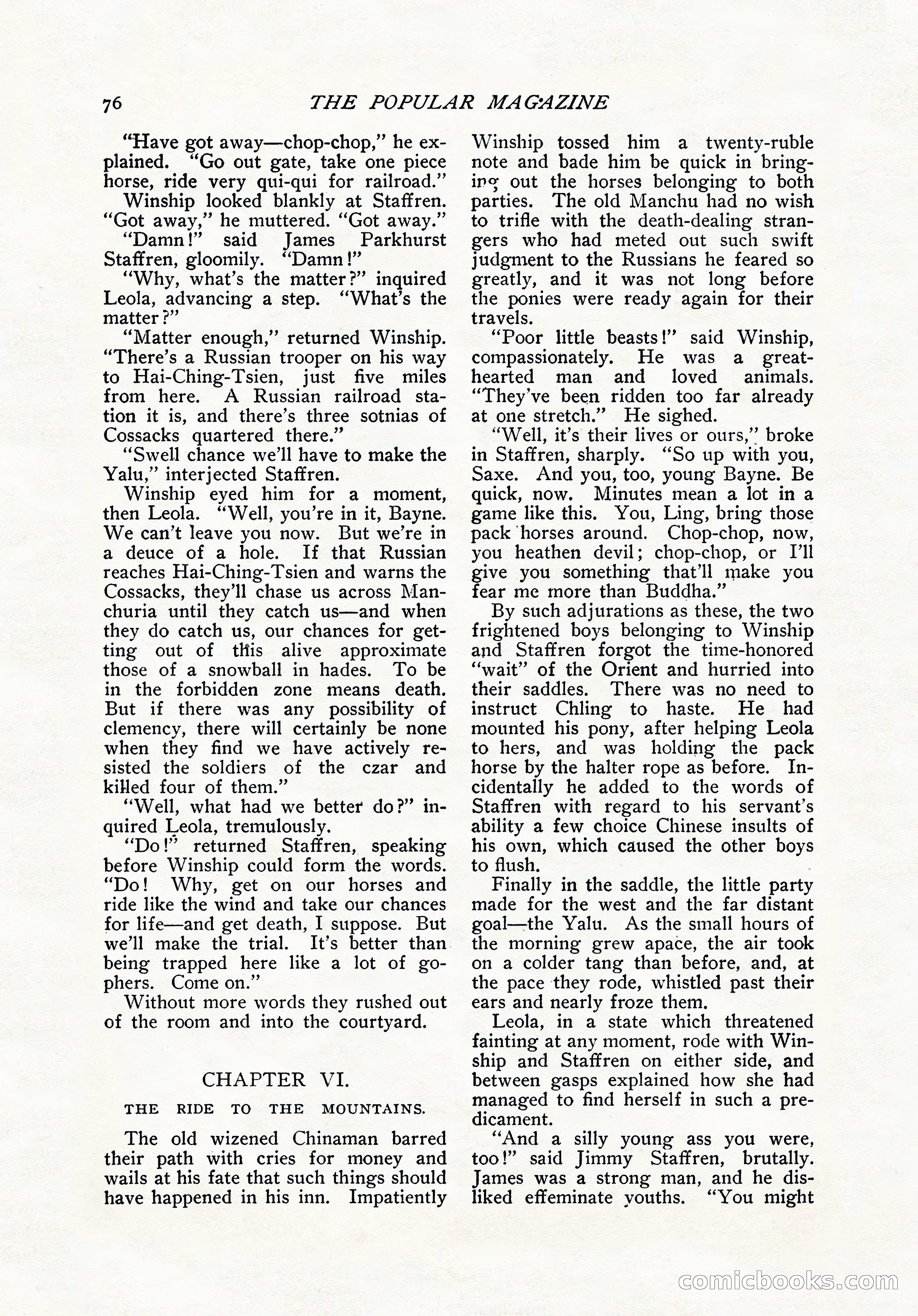 The Popular Magazine, November 1905 — page 86 of 228