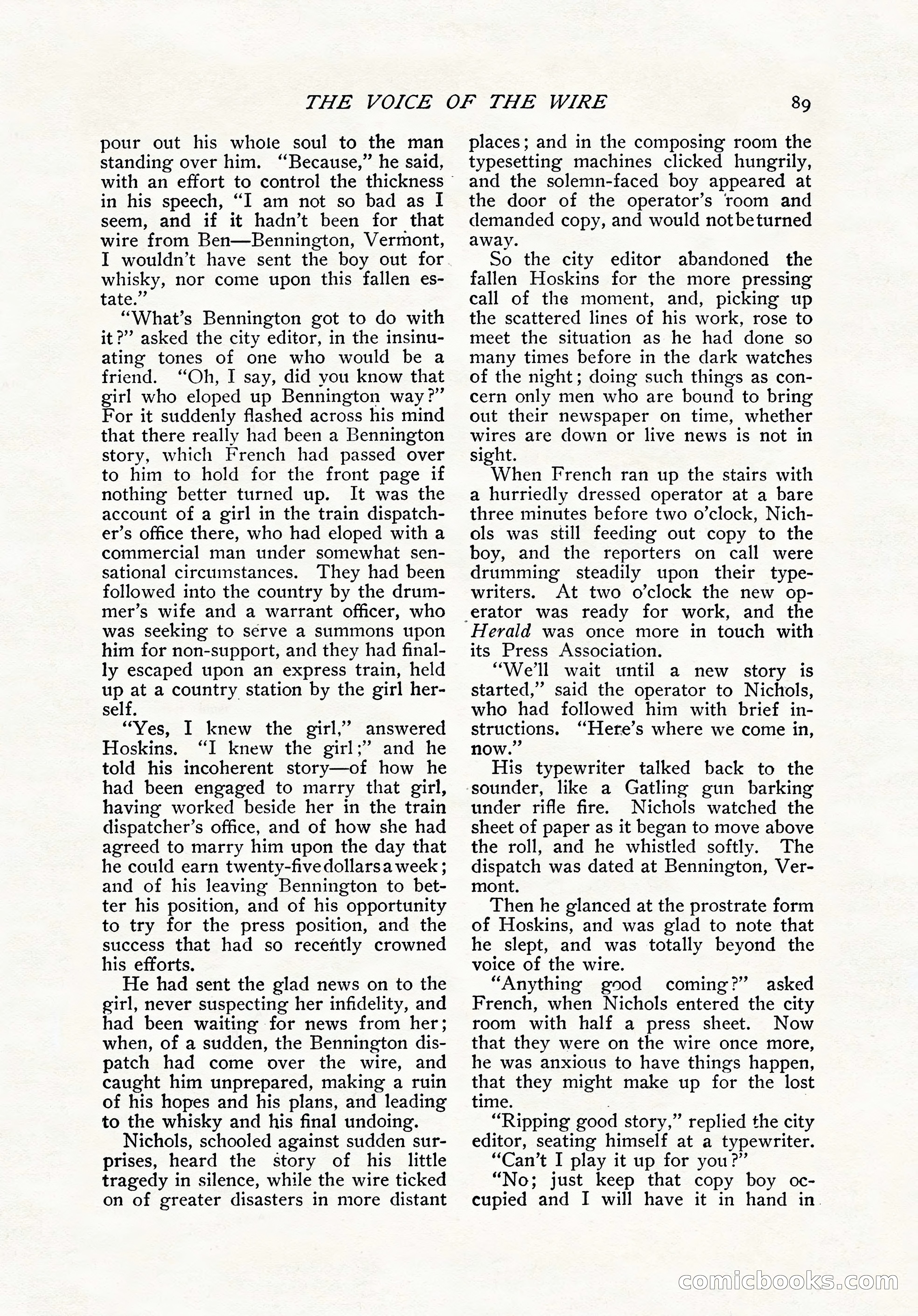The Popular Magazine, November 1905 — page 99 of 228