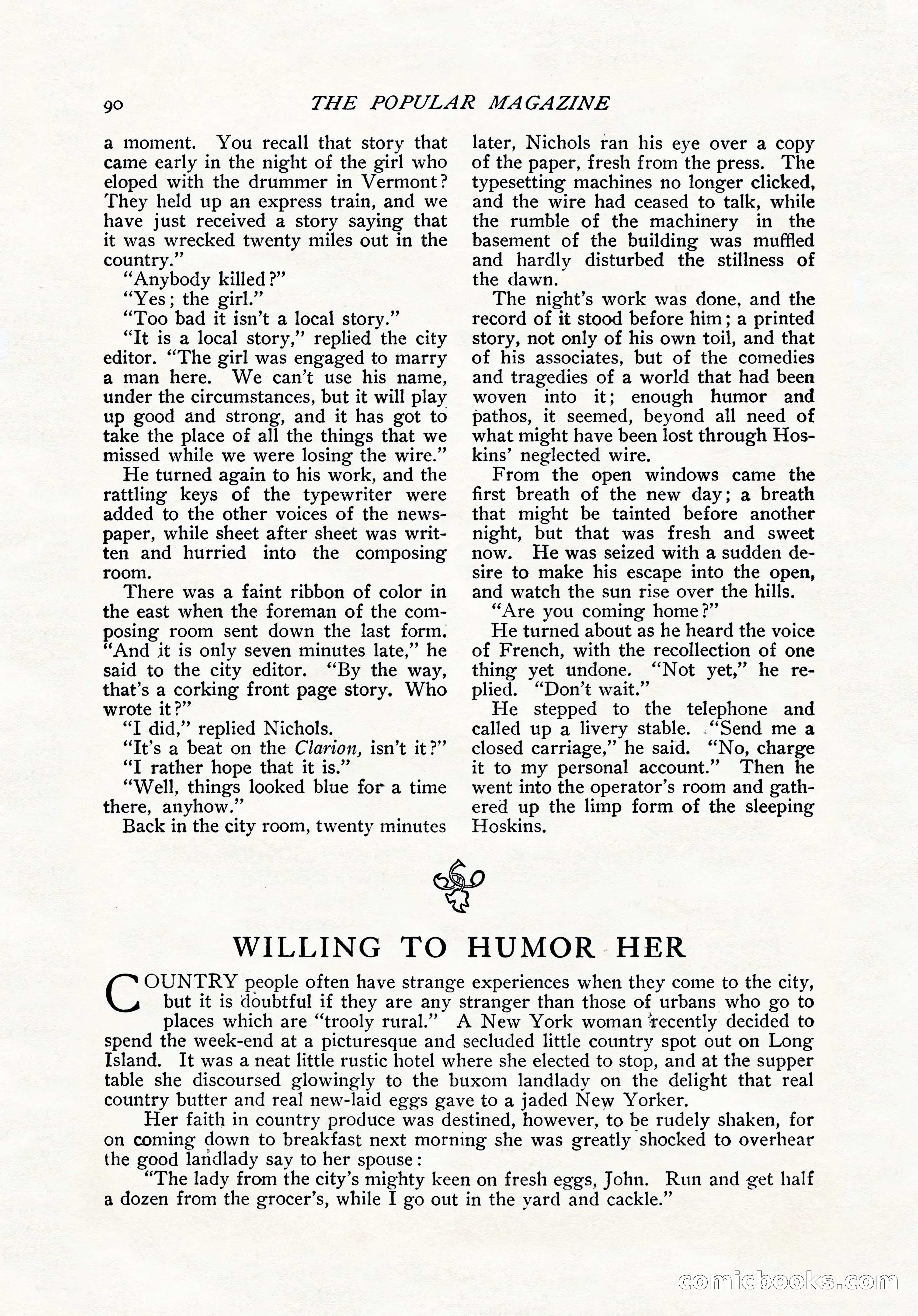 The Popular Magazine, November 1905 — page 100 of 228