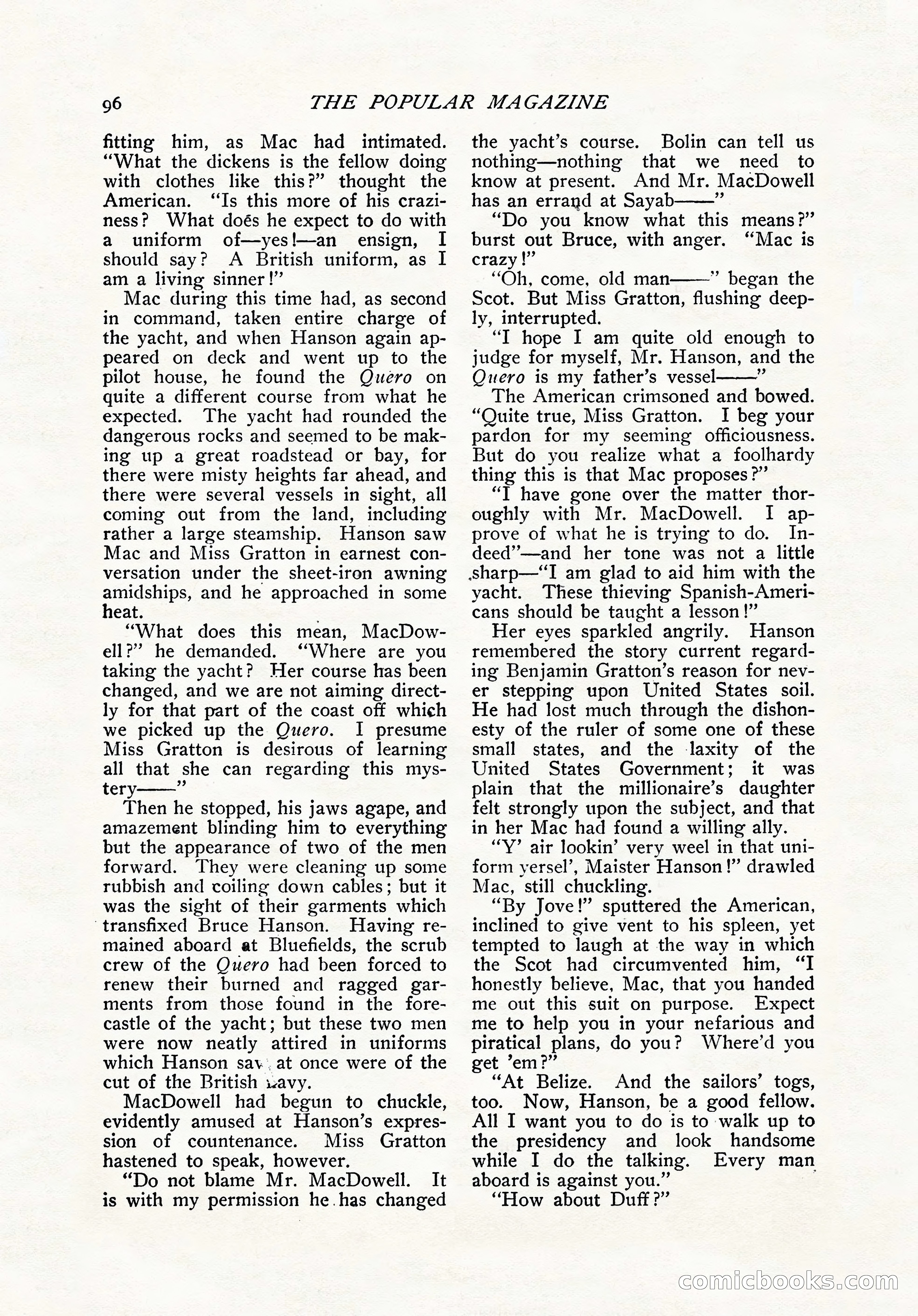 The Popular Magazine, November 1905 — page 106 of 228
