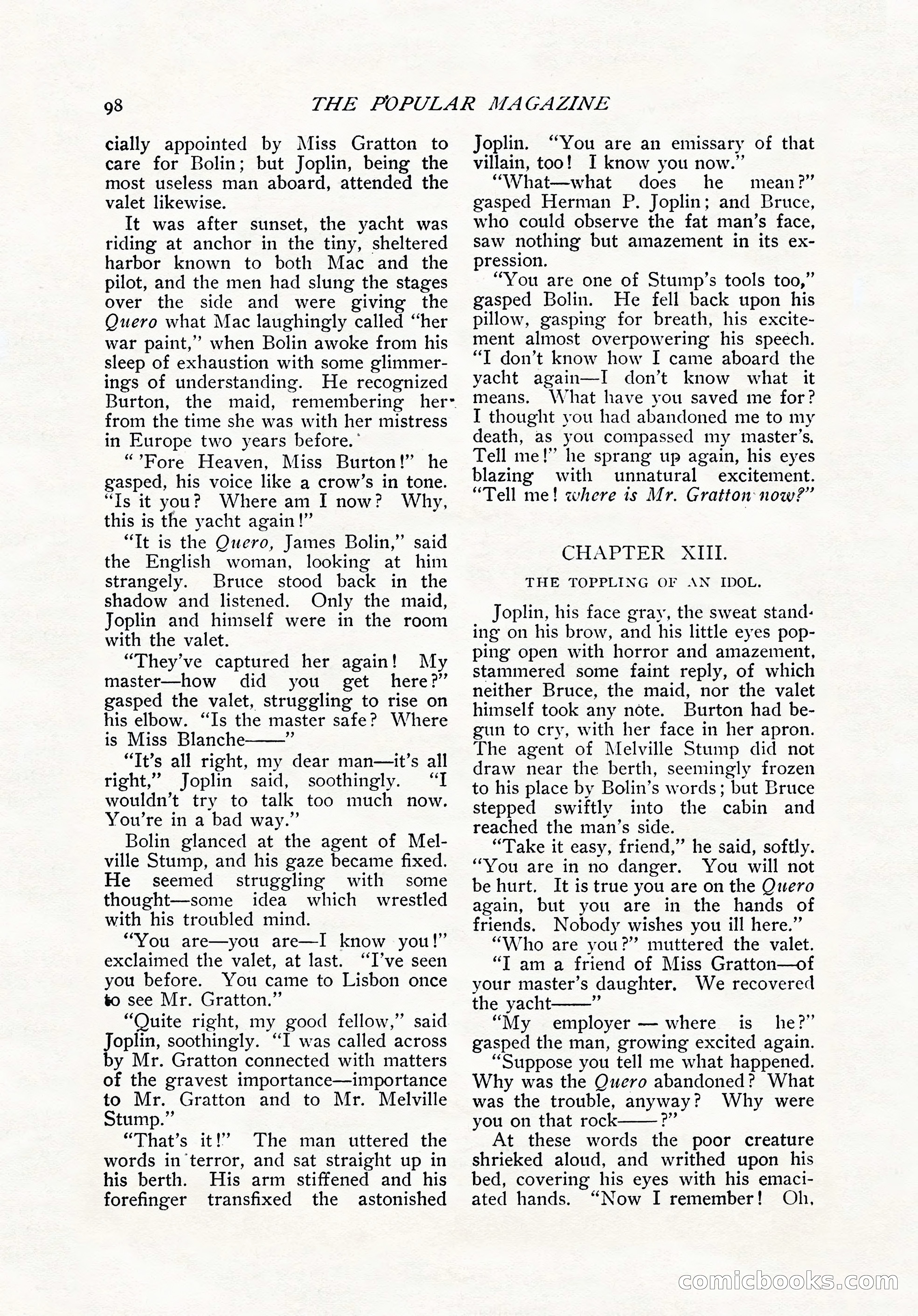 The Popular Magazine, November 1905 — page 108 of 228