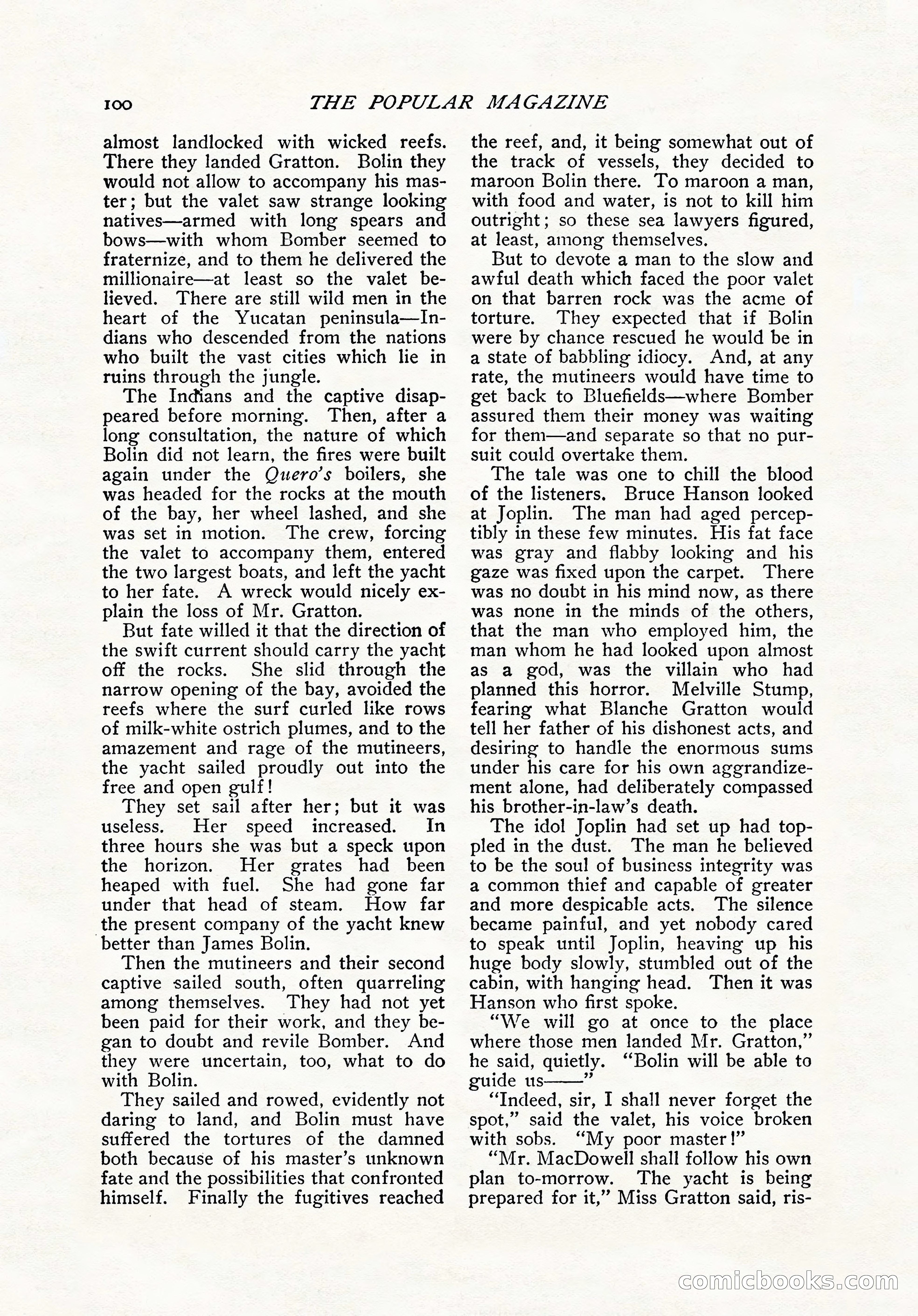 The Popular Magazine, November 1905 — page 110 of 228