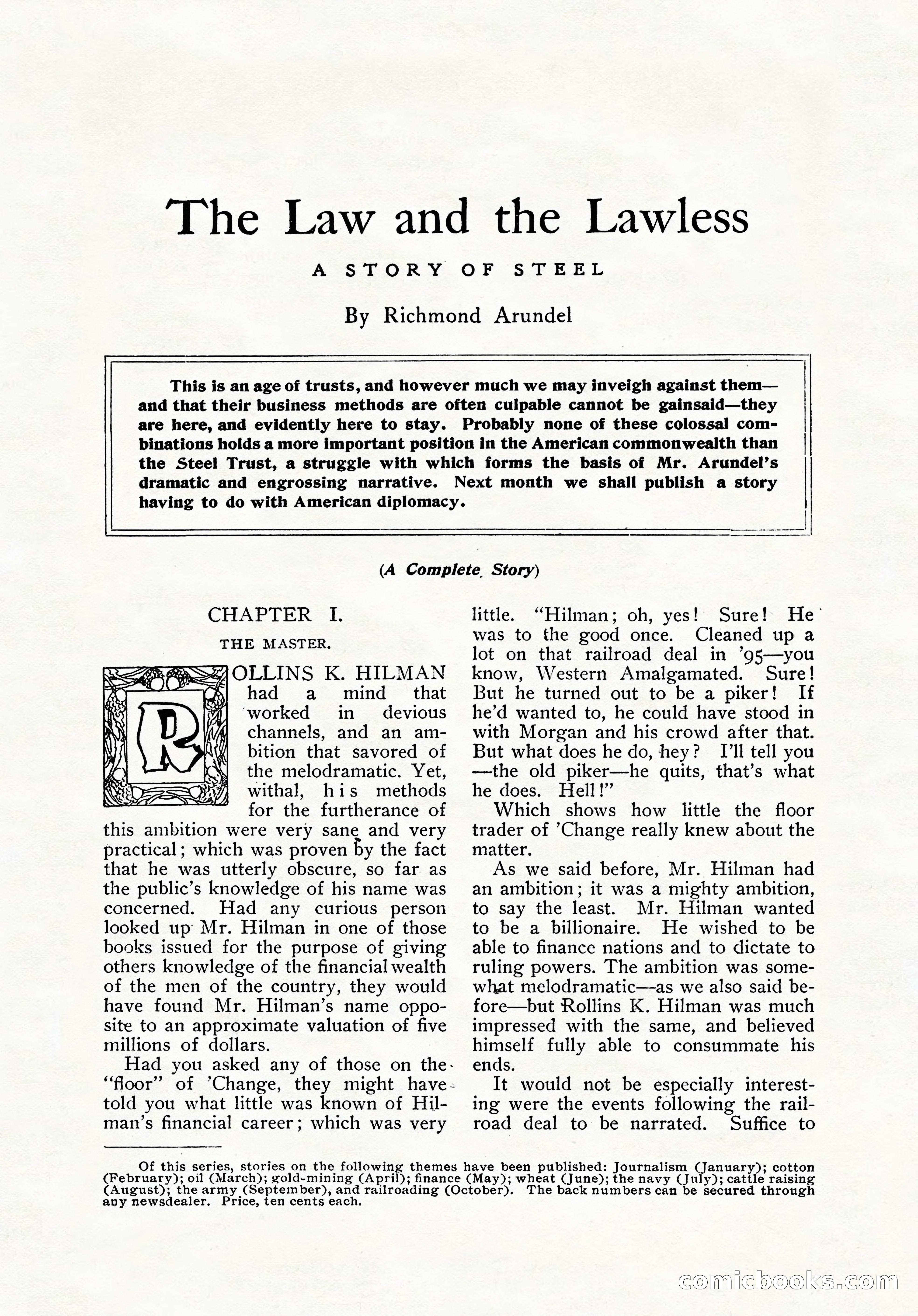The Popular Magazine, November 1905 — page 131 of 228