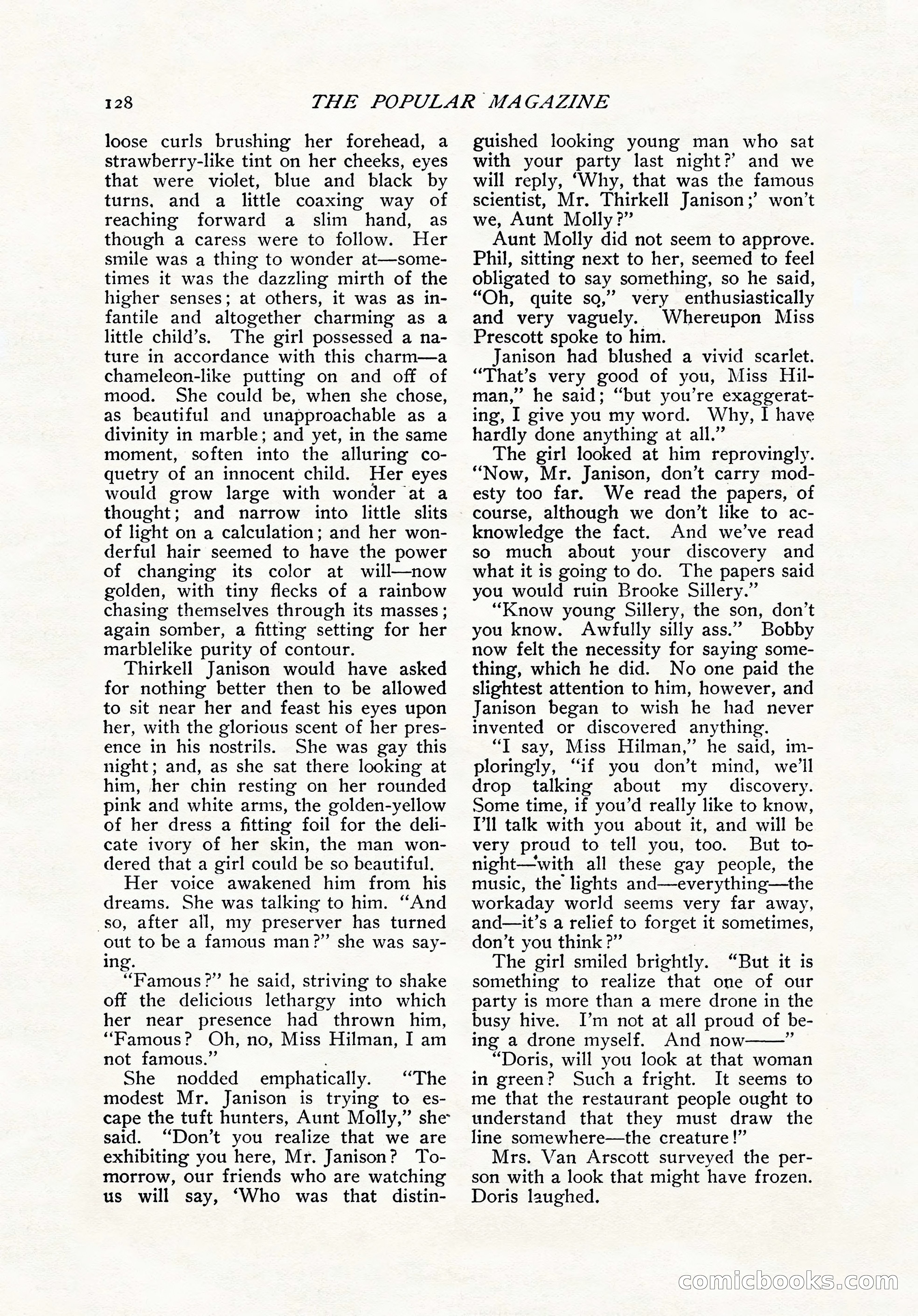 The Popular Magazine, November 1905 — page 138 of 228