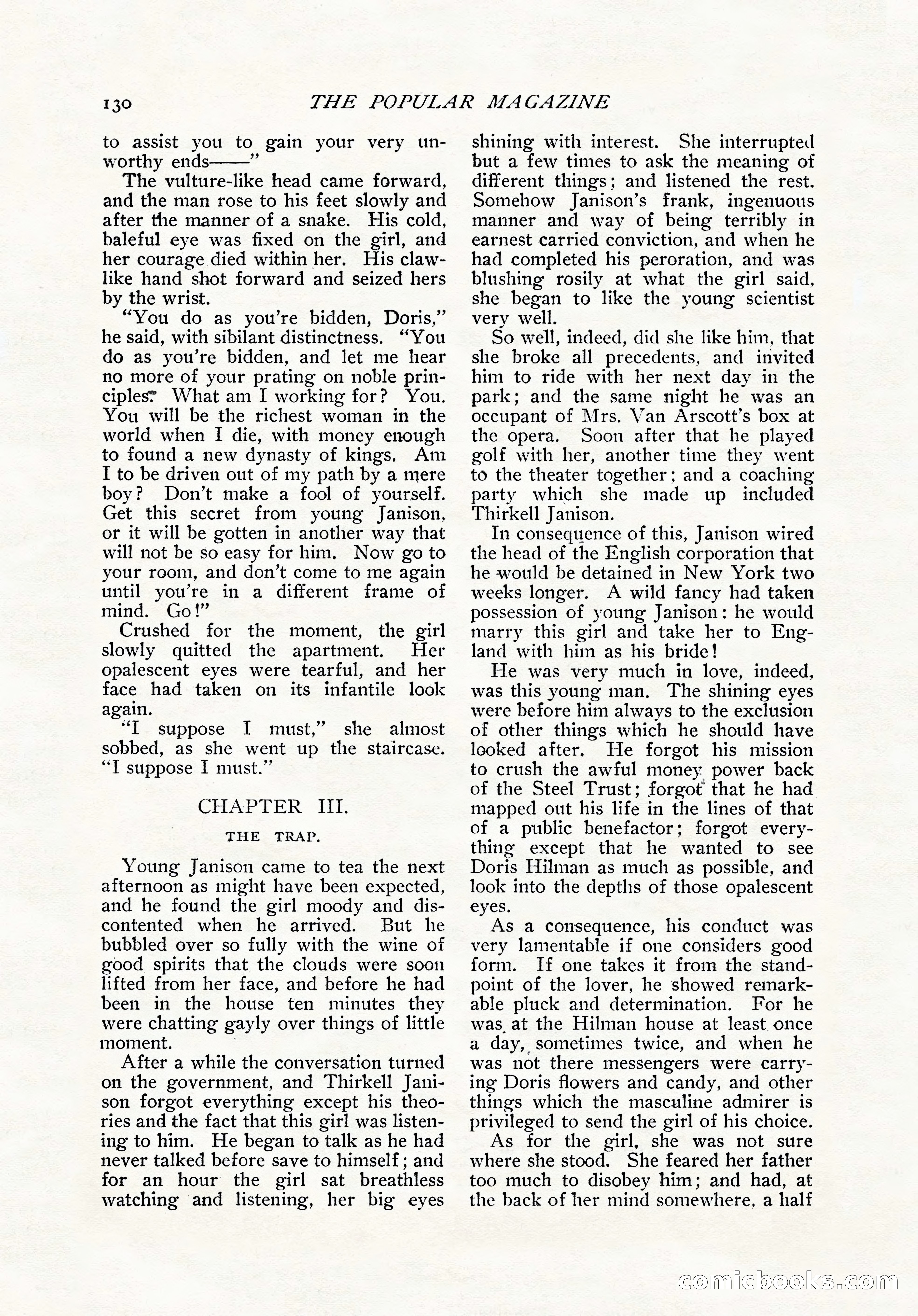 The Popular Magazine, November 1905 — page 140 of 228